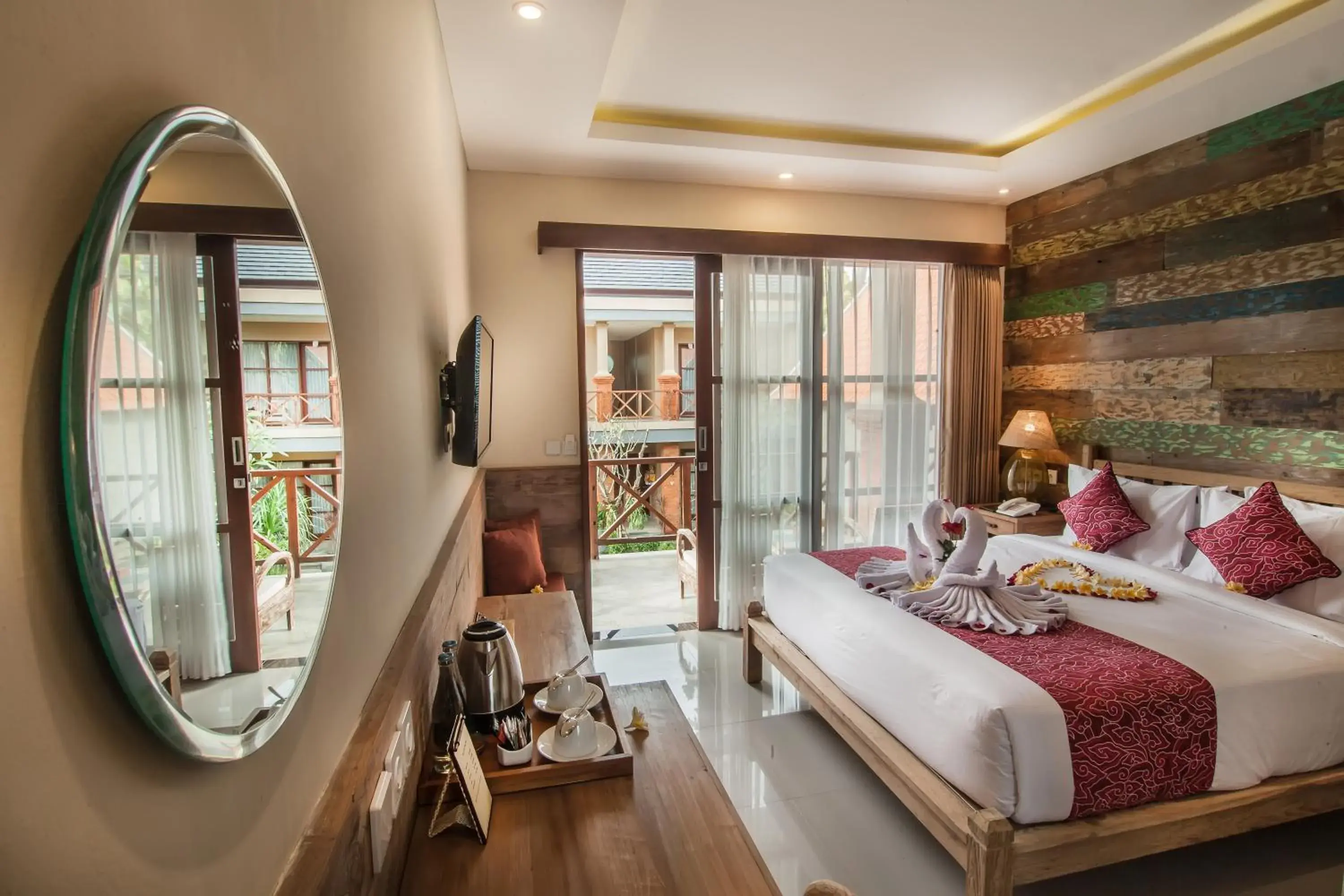 Deluxe Room in Merak Village by Prasi Deluxe Room in Merak Village by Prasi