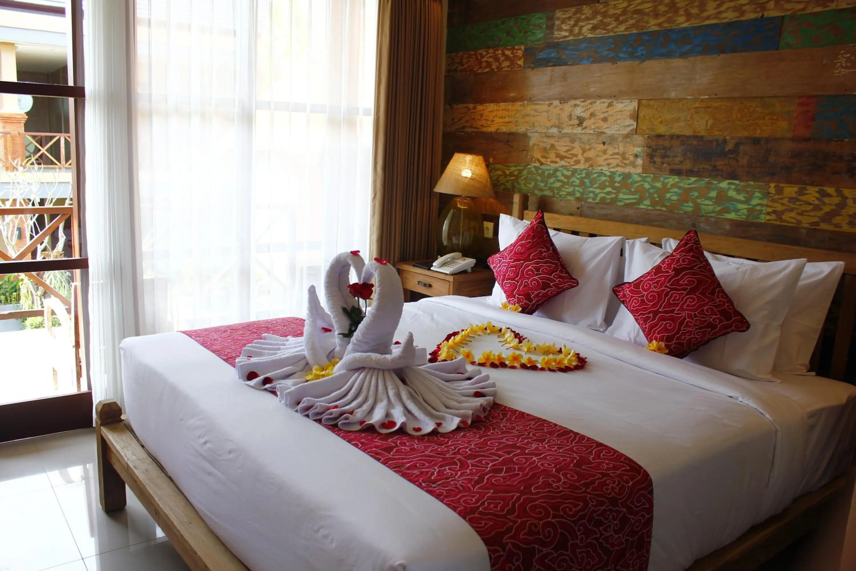 Bed in Merak Village by Prasi