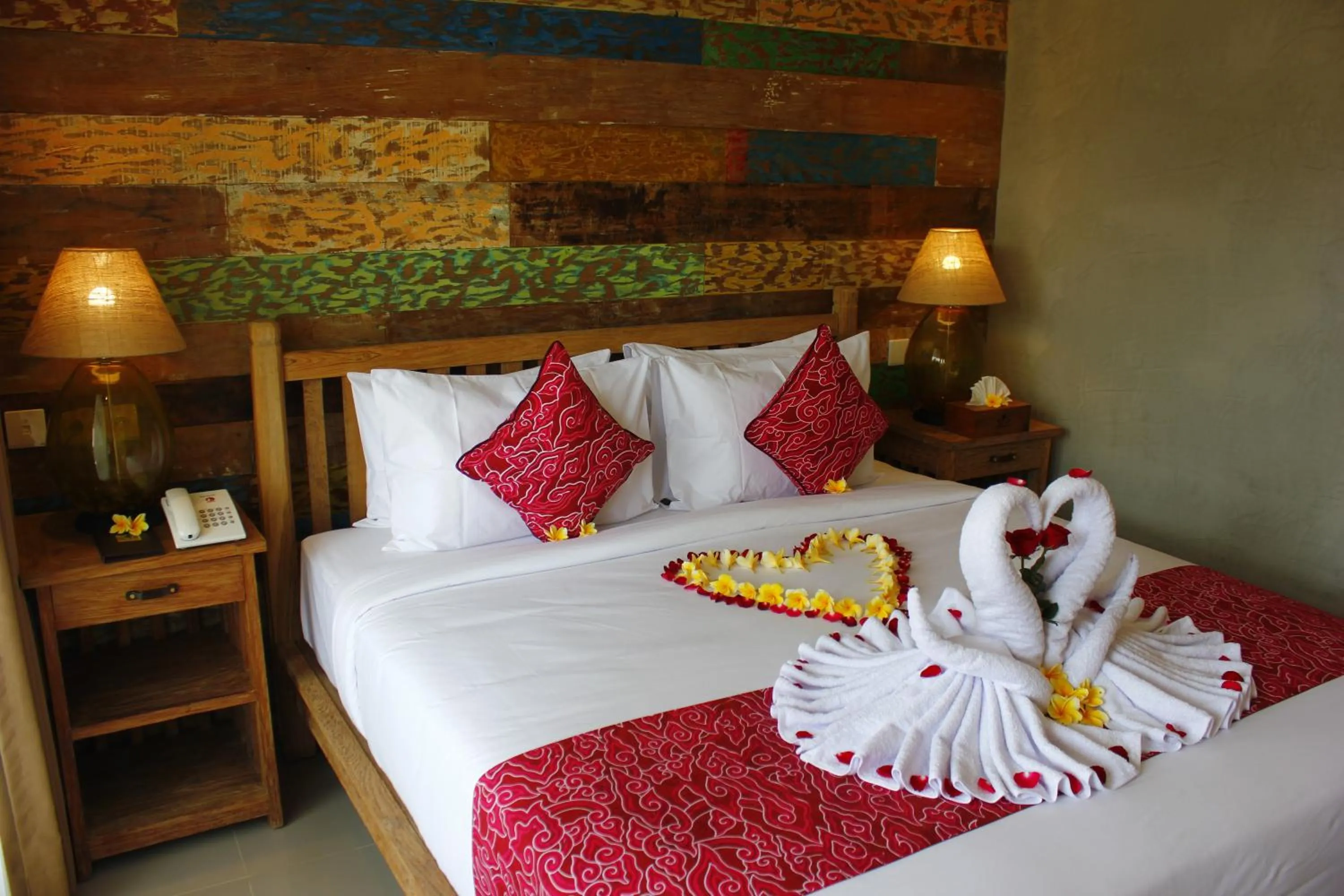 Bed in Merak Village by Prasi