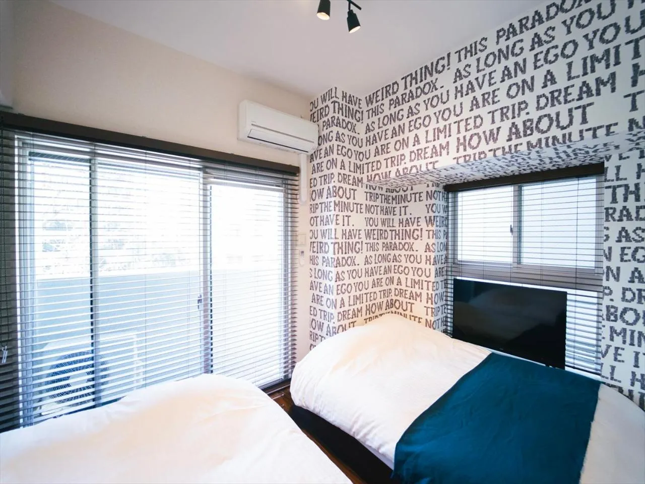 Bedroom, Bed in HIT Tenjin