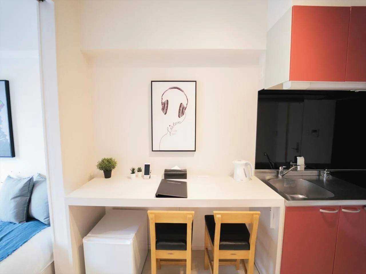 Dining area in HIT Tenjin