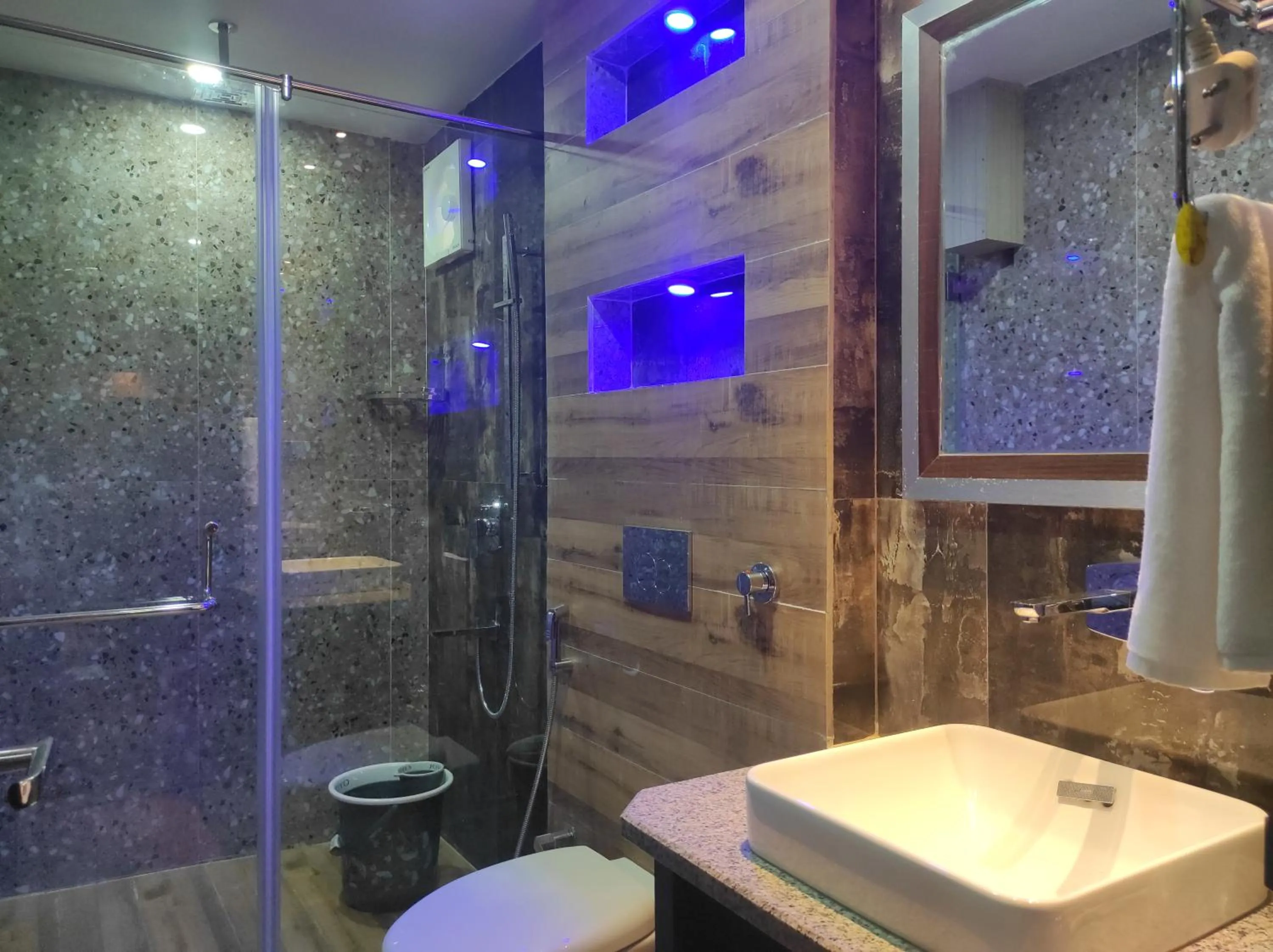 Shower in Hotel Aavas Inn