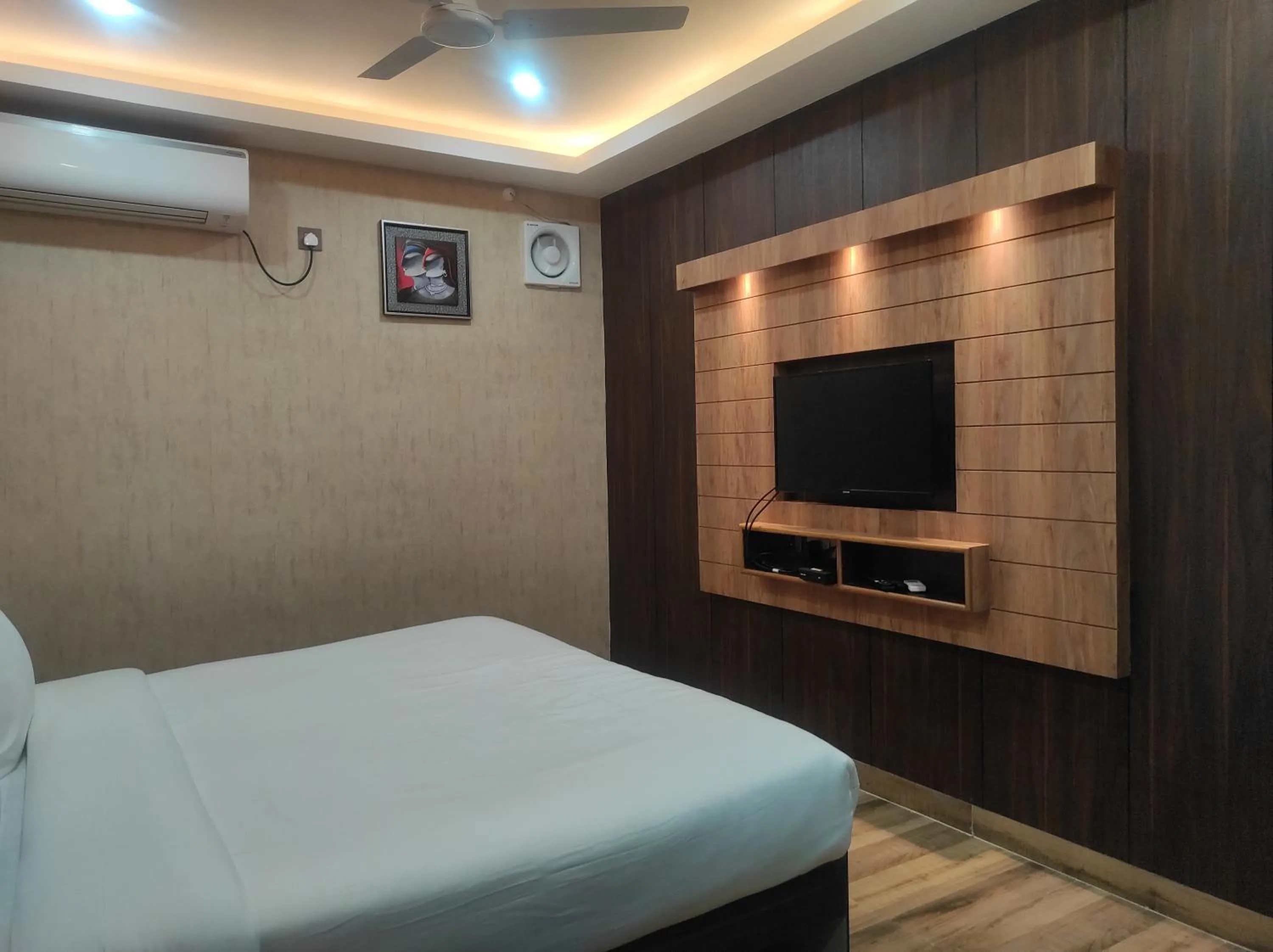 Bed in Hotel Aavas Inn