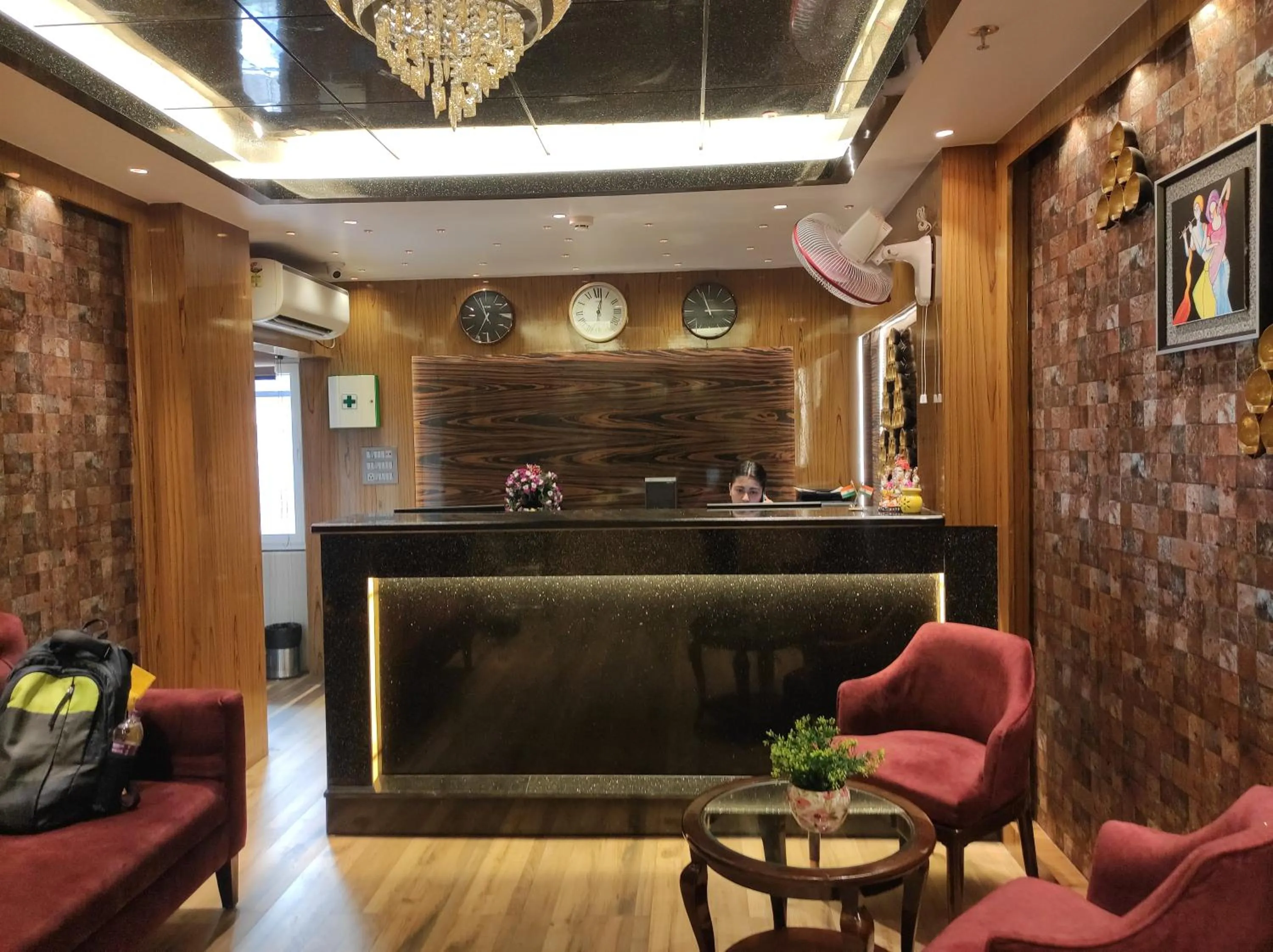 Lobby or reception in Hotel Aavas Inn