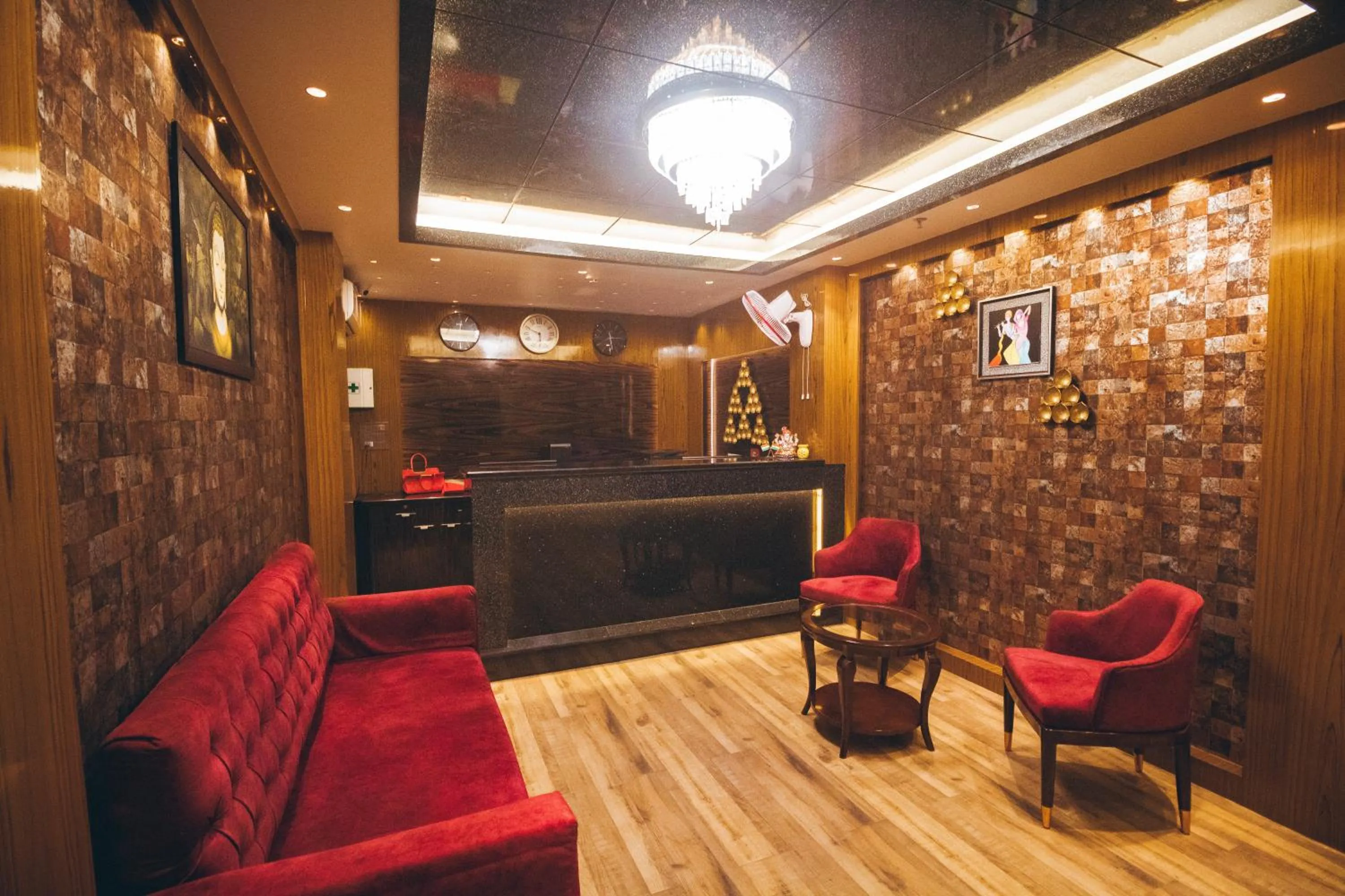 Lobby or reception in Hotel Aavas Inn