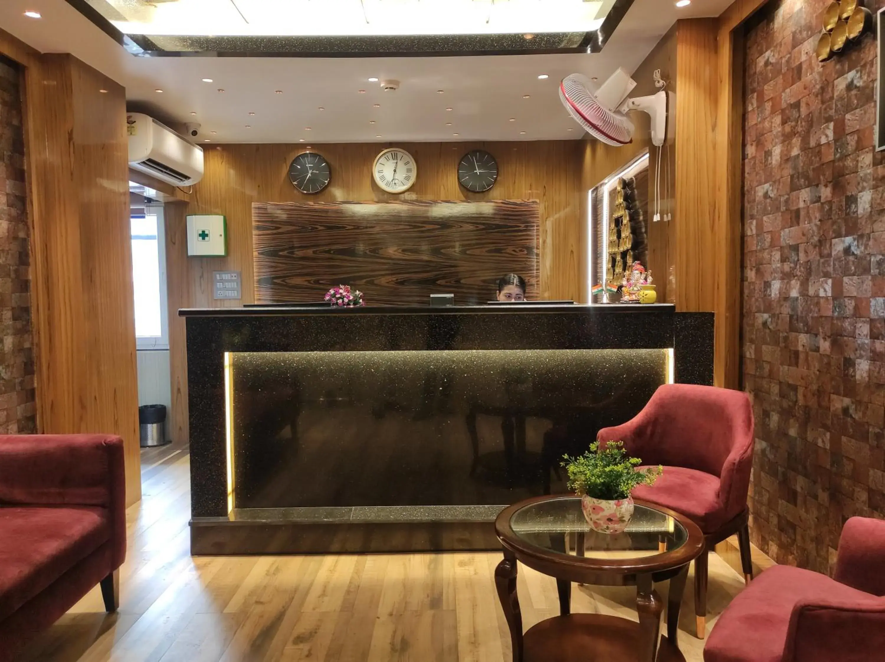 Lobby or reception in Hotel Aavas Inn Lobby or reception in Hotel Aavas Inn