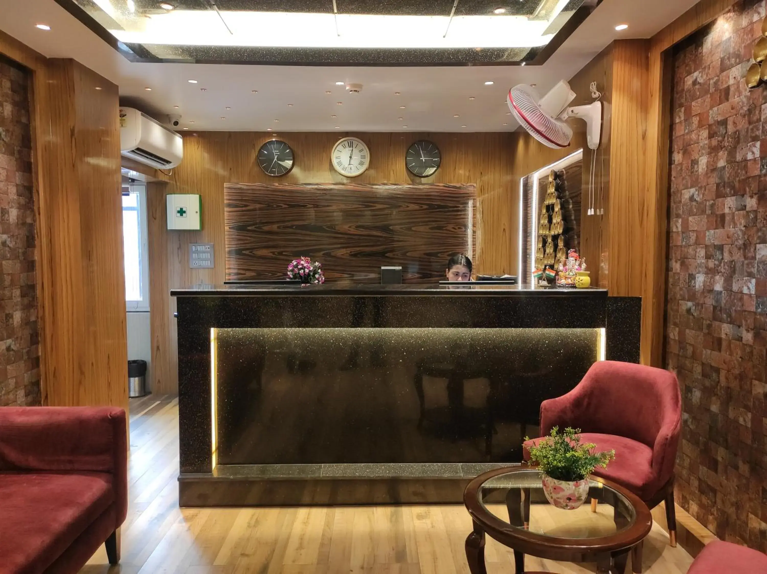 Lobby or reception in Hotel Aavas Inn Lobby or reception in Hotel Aavas Inn