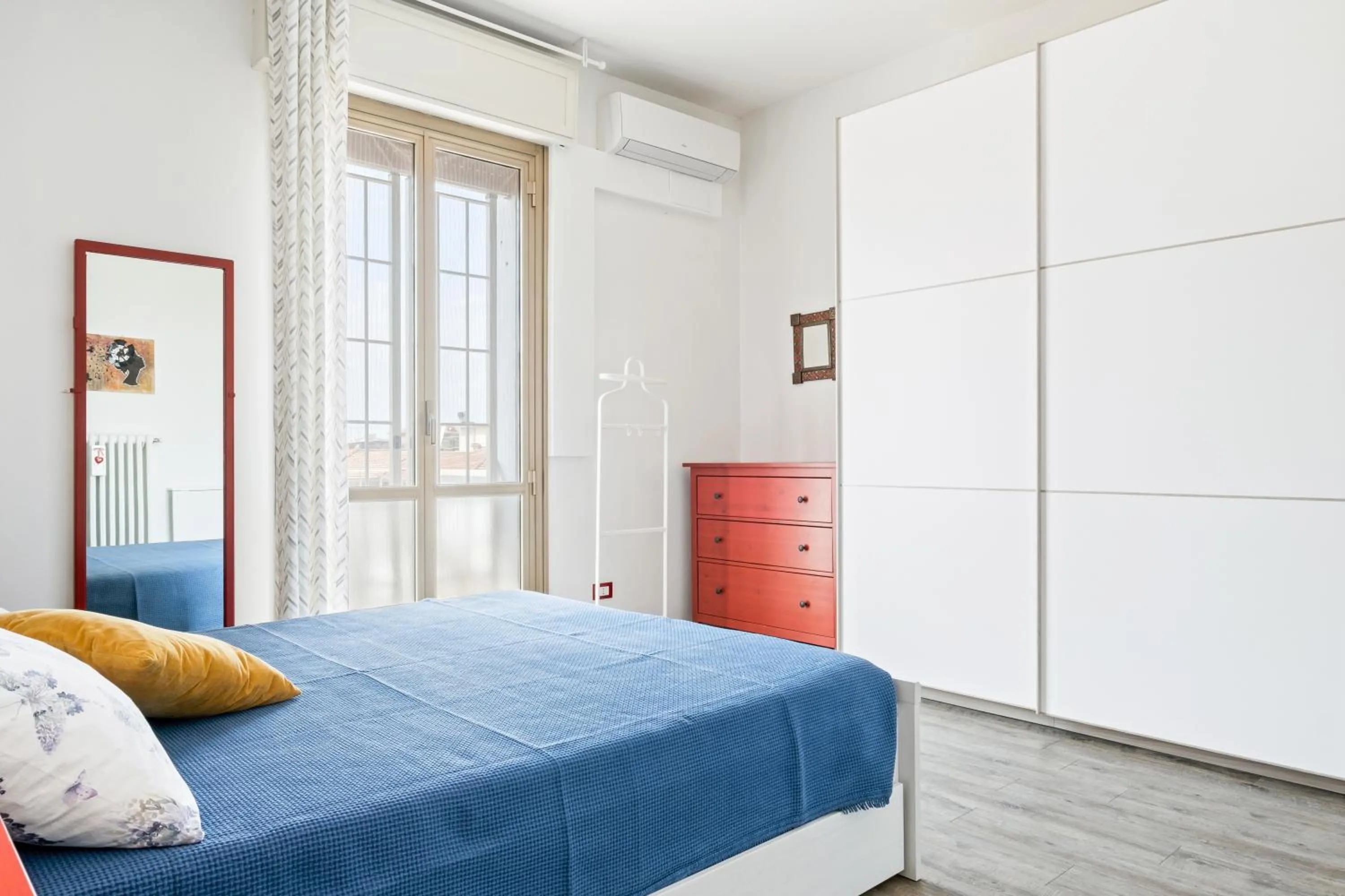 Bedroom, Bed in GuestHost - Bolognina Cozy Apartment