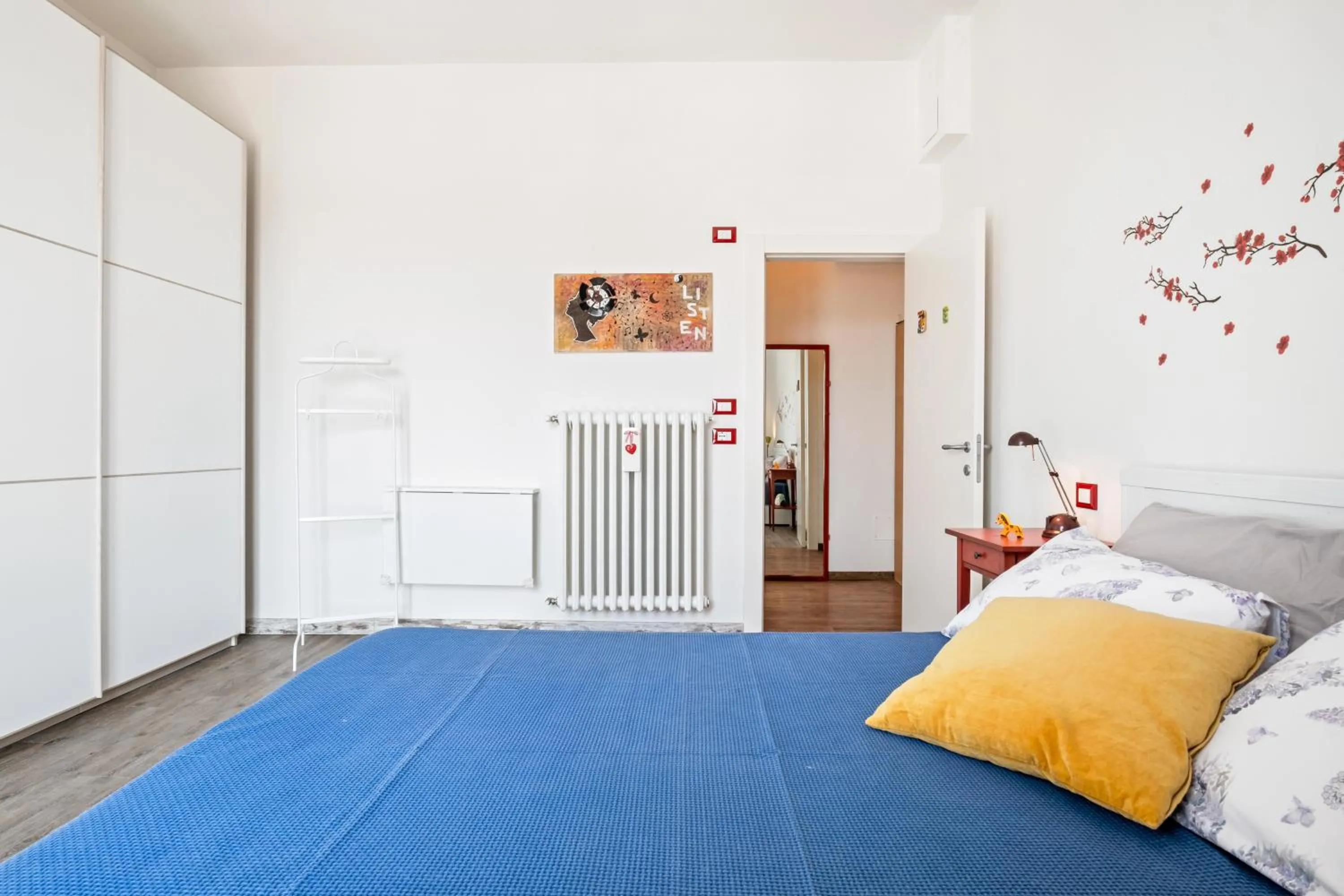 Bedroom, Bed in GuestHost - Bolognina Cozy Apartment
