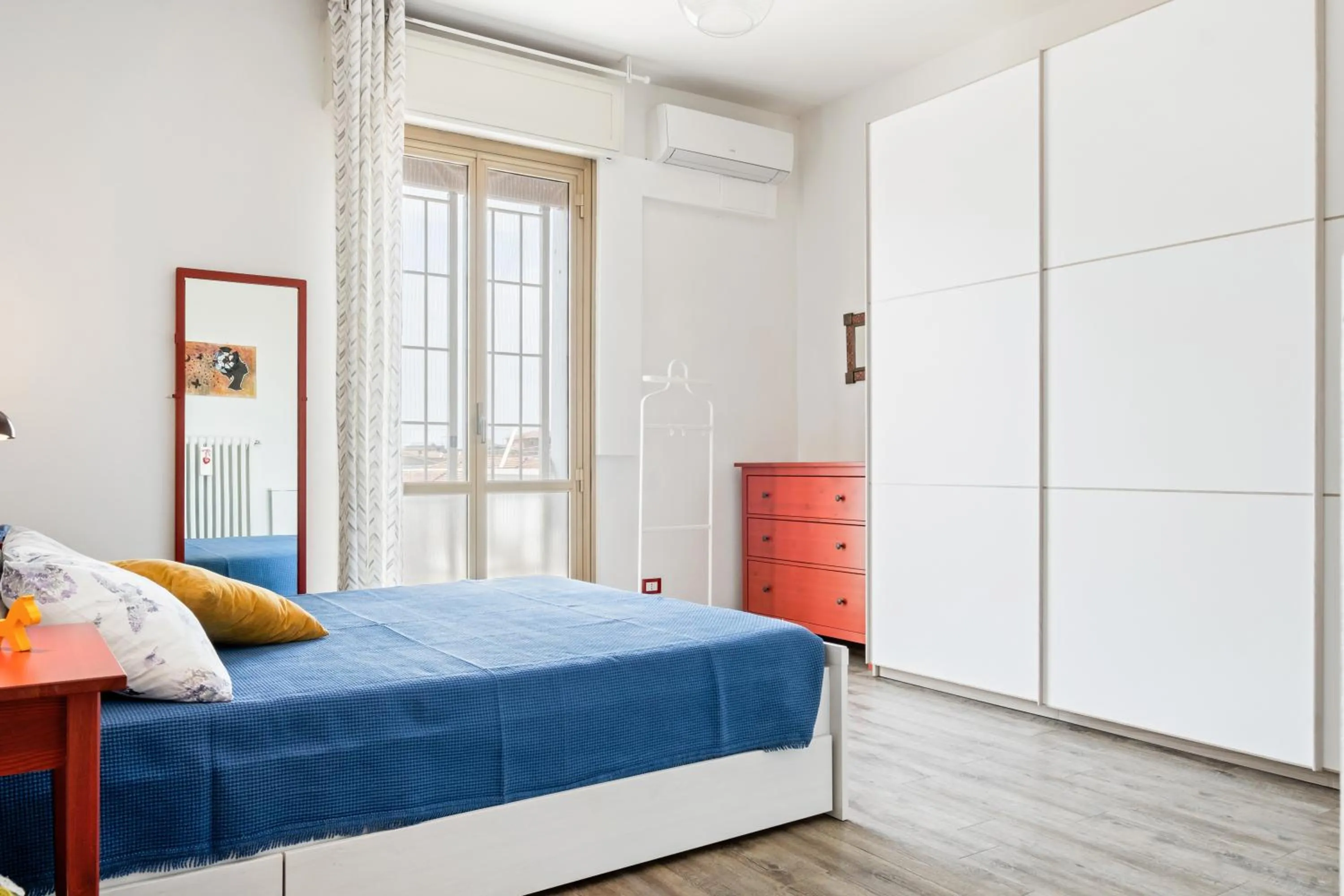 Bedroom, Bed in GuestHost - Bolognina Cozy Apartment