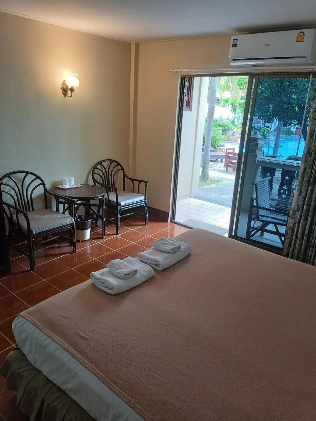 Bedroom, Bed in Ban Nam Mao Resort