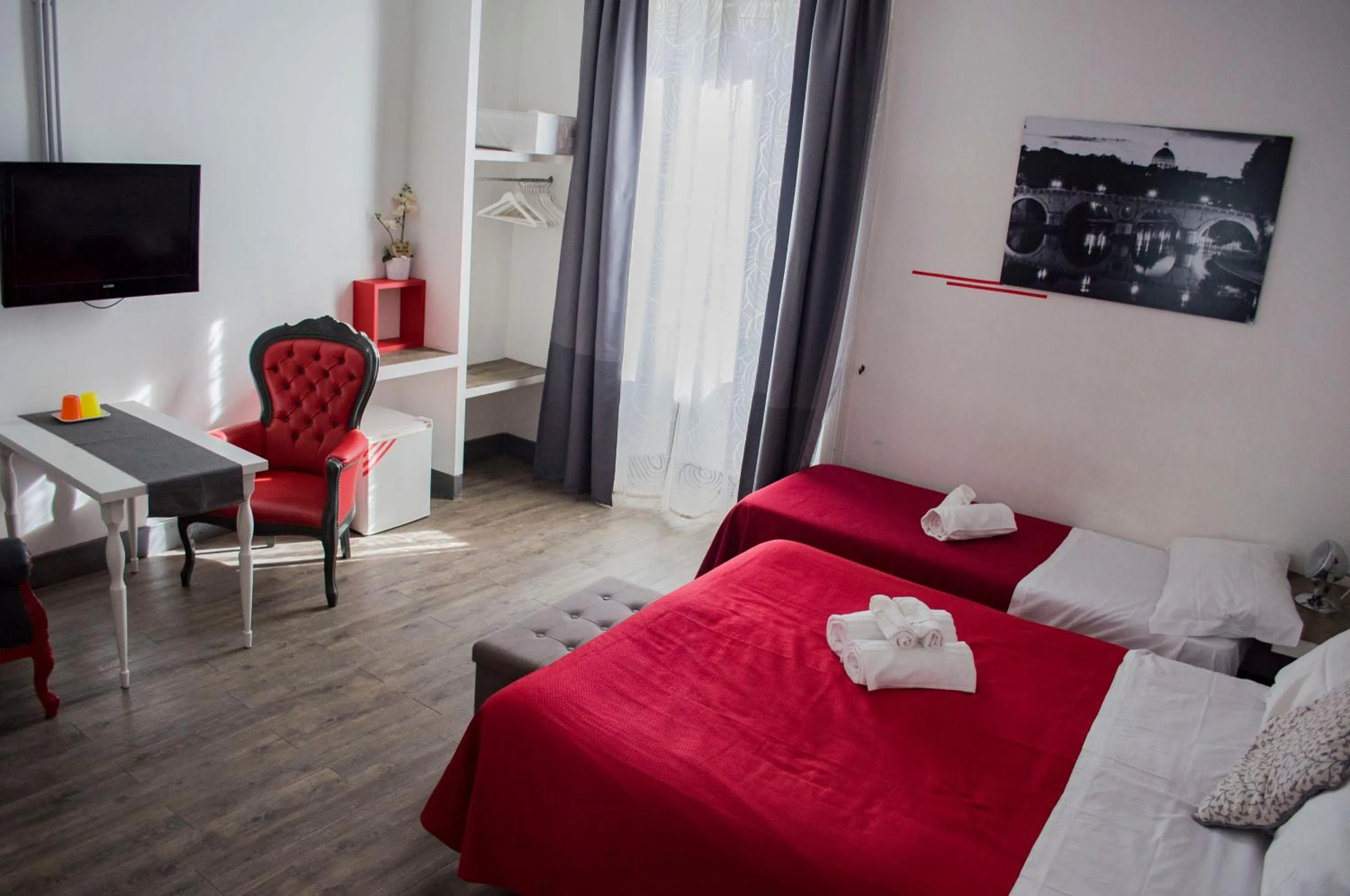 Bedroom, Bed in Relais Cola Di Rienzo