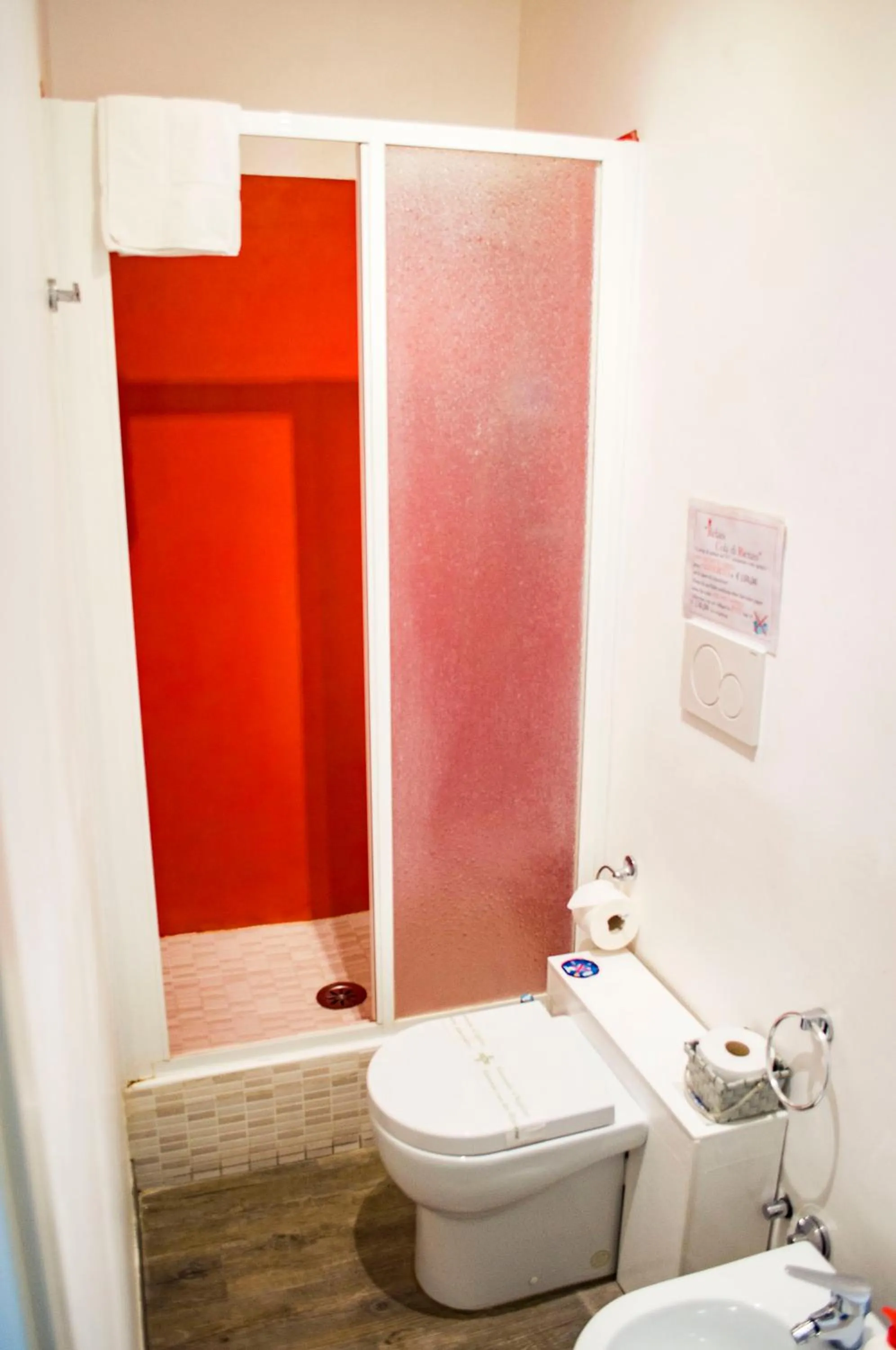 Toilet in Relais Cola Di Rienzo