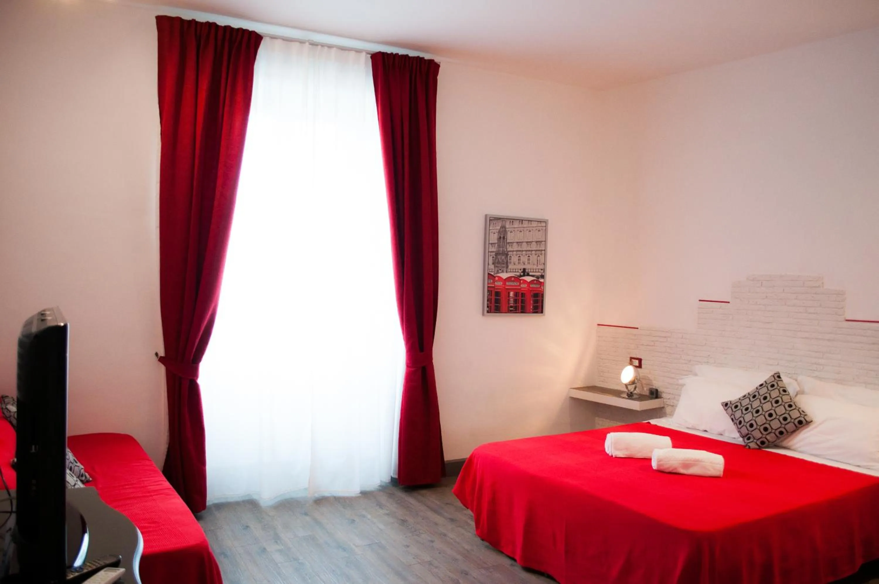 Decorative detail, Bed in Relais Cola Di Rienzo