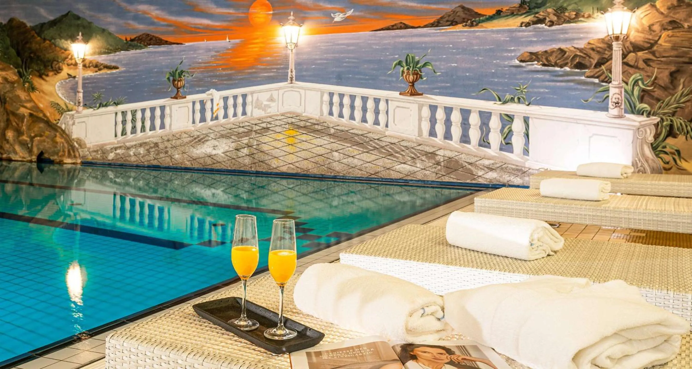 Pool view in Best Western Victor's Residenz-Hotel Rodenhof