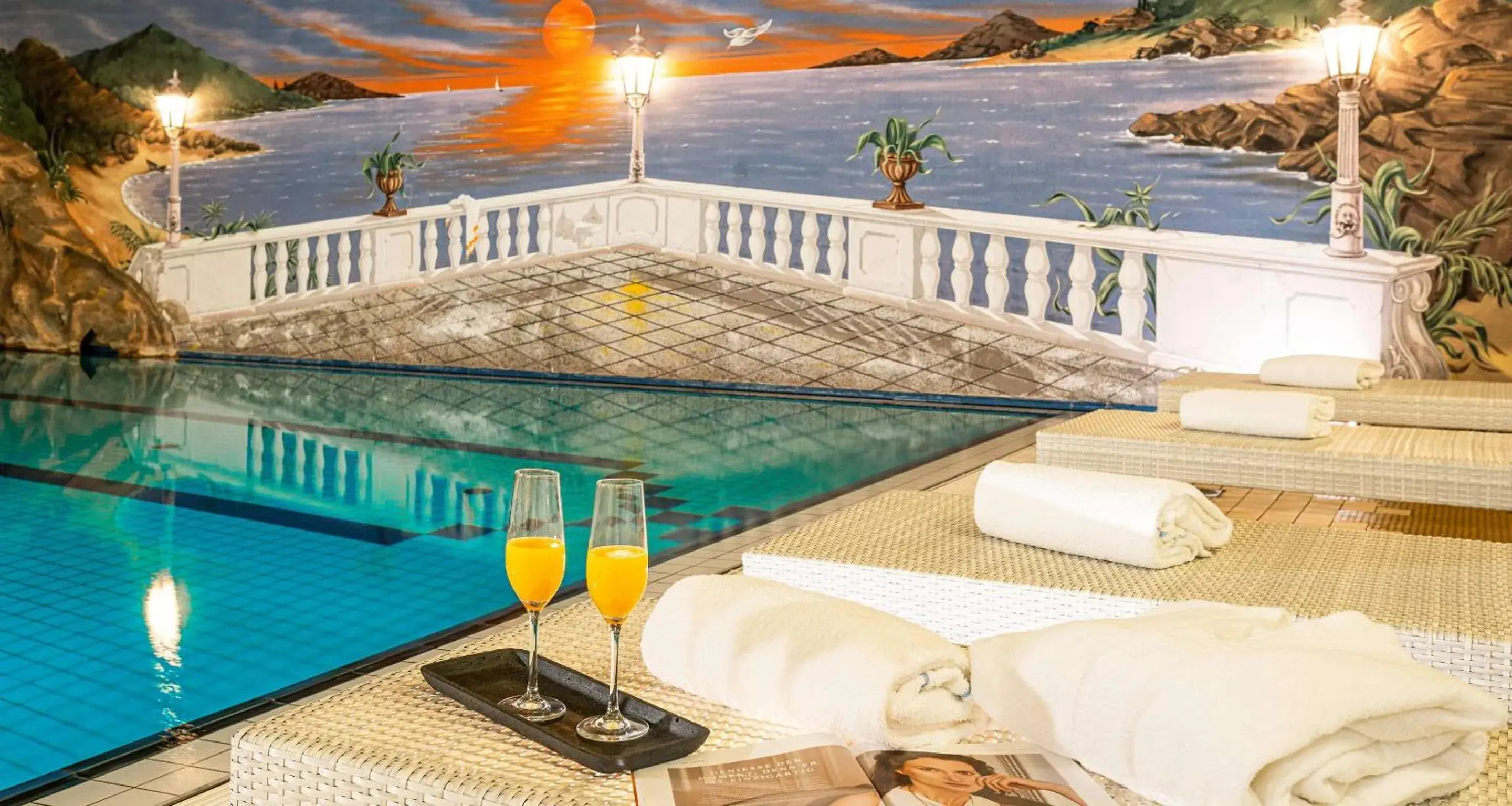 Pool view in Best Western Victor's Residenz-Hotel Rodenhof Pool view in Best Western Victor's Residenz-Hotel Rodenhof