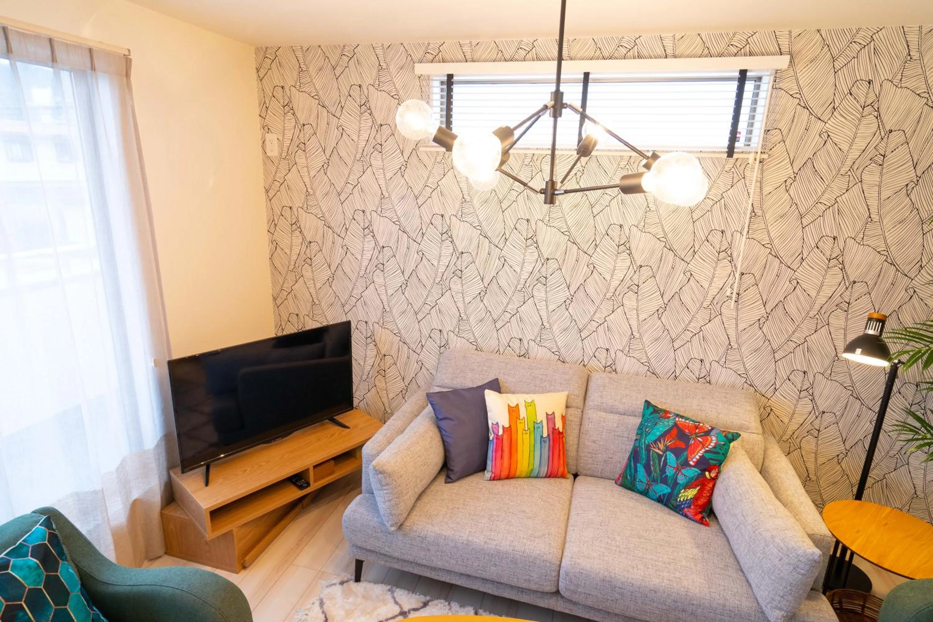 Living room in OKINAWA BEACH HOUSE Golden Drop S