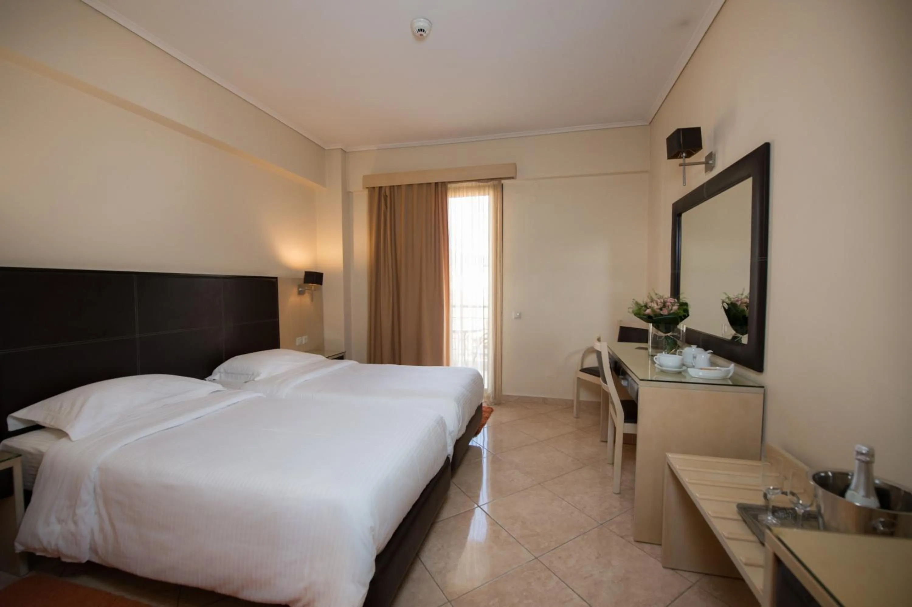 Photo of the whole room, Bed in Premier Agrinio Heart Hotel