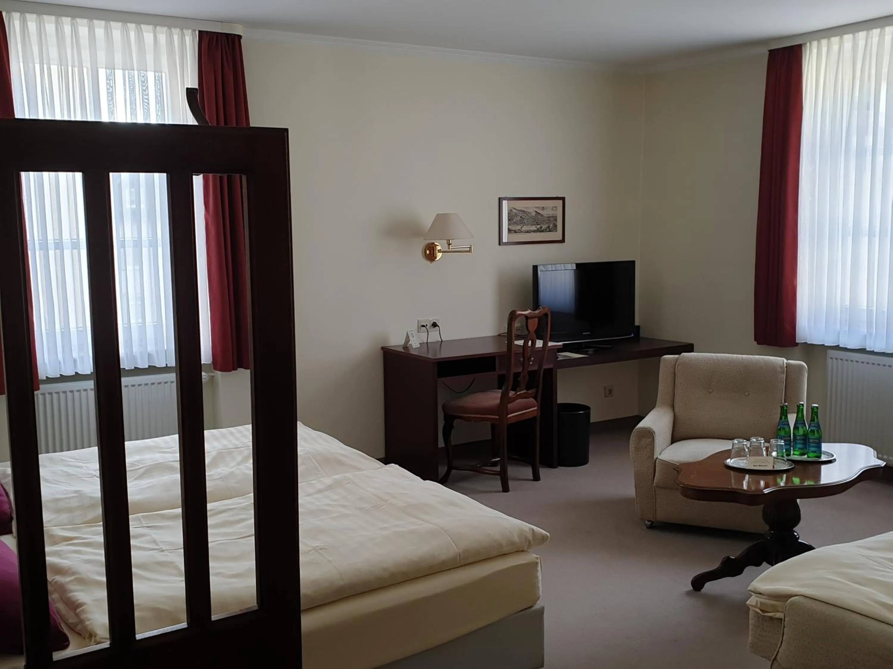 Bedroom, Bed in Hotel Bürgerhof Wetzlar