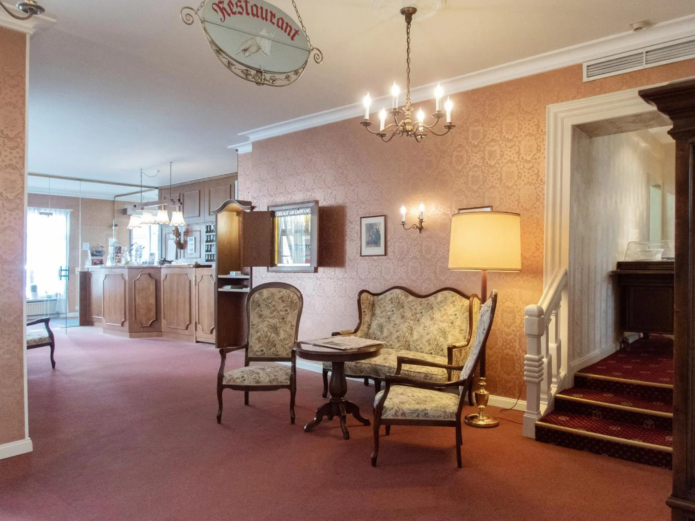 Decorative detail in Hotel Bürgerhof Wetzlar