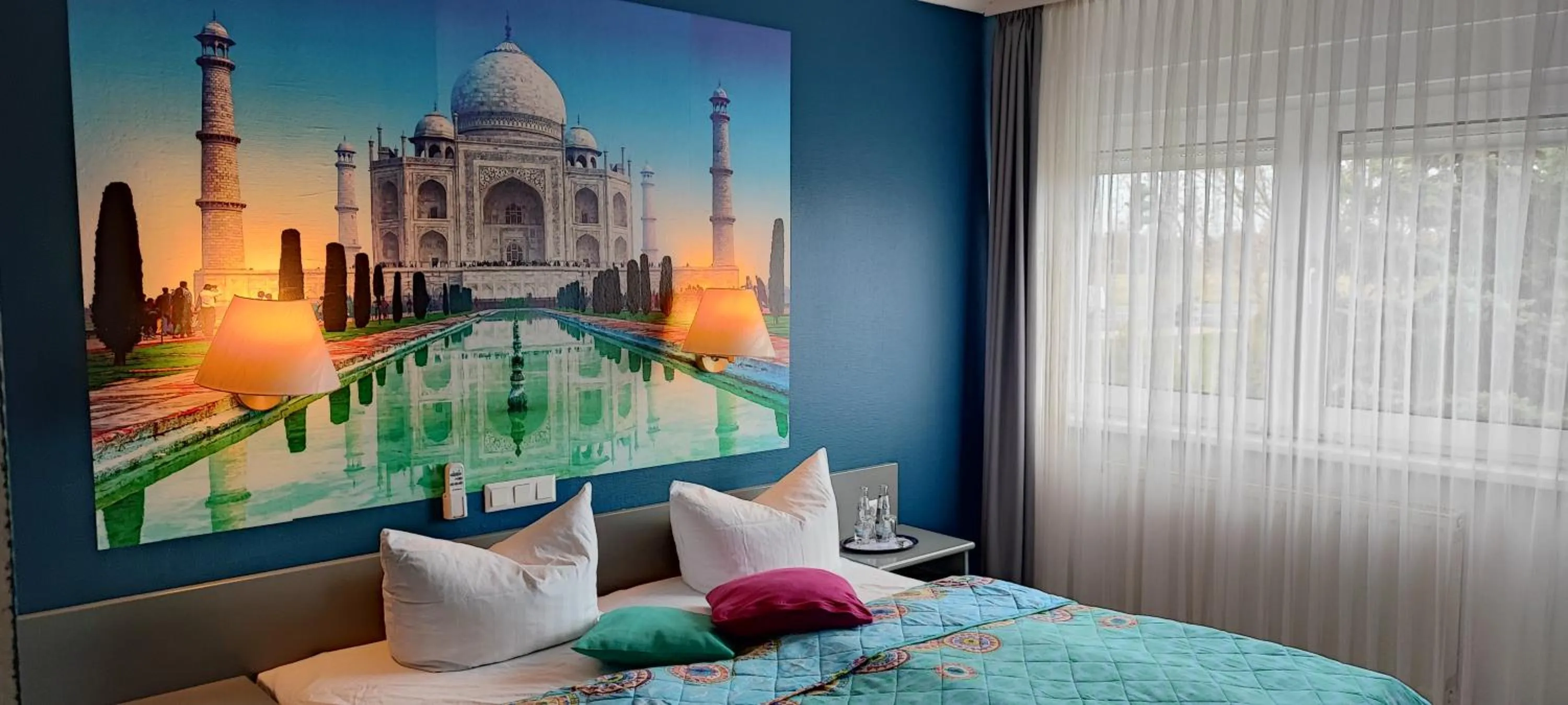 Photo of the whole room, Bed in Hotel Zur Fichtenbreite -Garni-