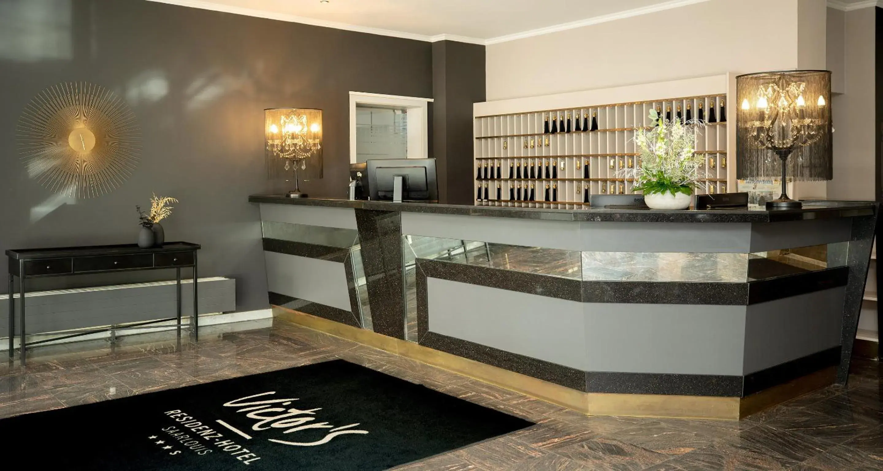 Lobby or reception in Victor's Residenz-Hotel Saarlouis Lobby or reception in Victor's Residenz-Hotel Saarlouis