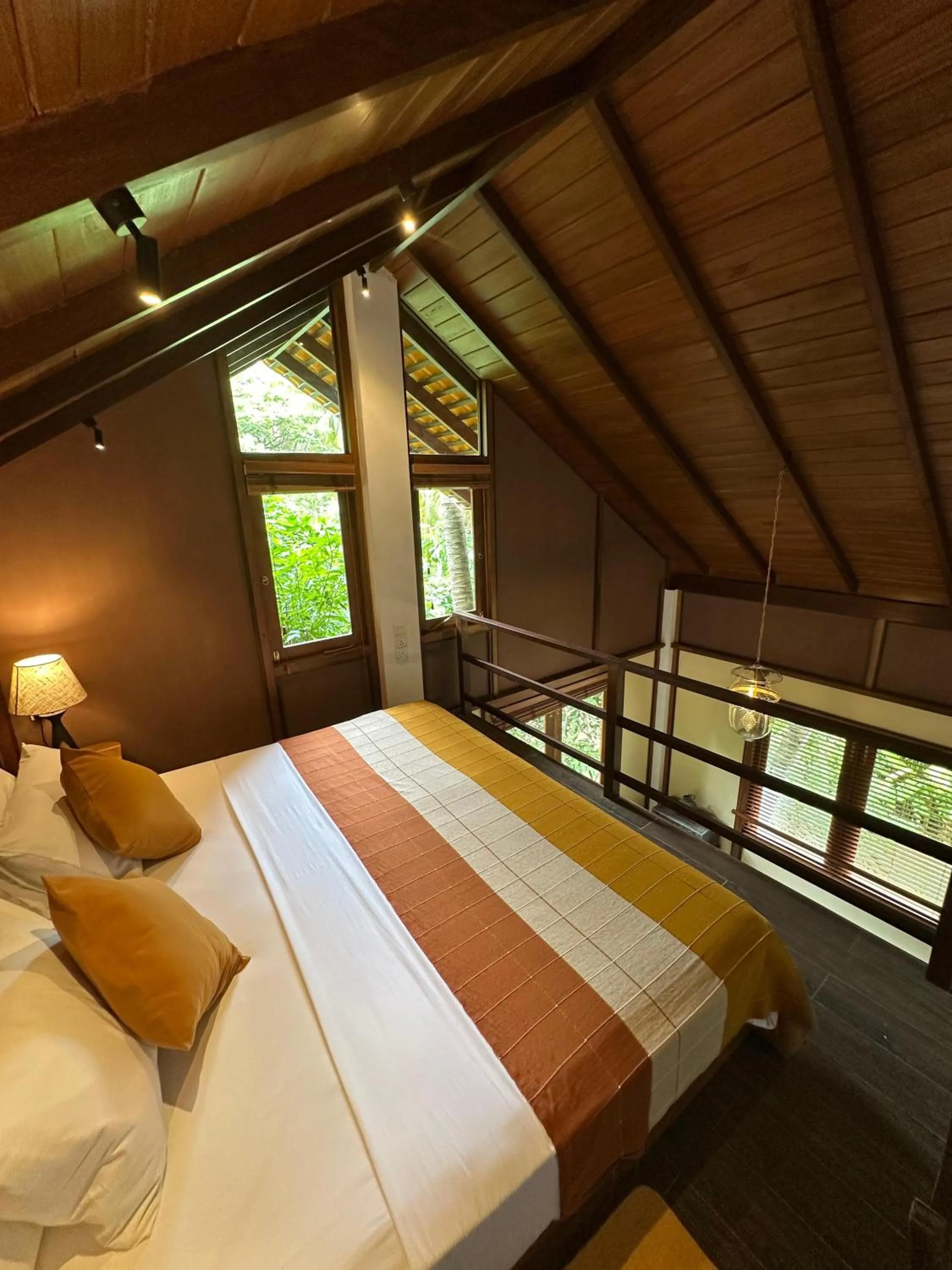 Bed in Dunes Unawatuna Hotel