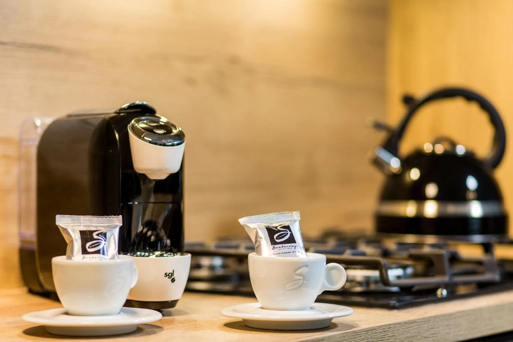 Coffee/tea facilities in DoubleL Studios