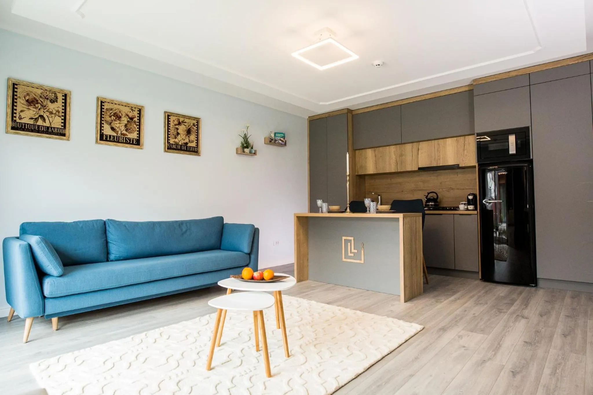 Living room in DoubleL Studios