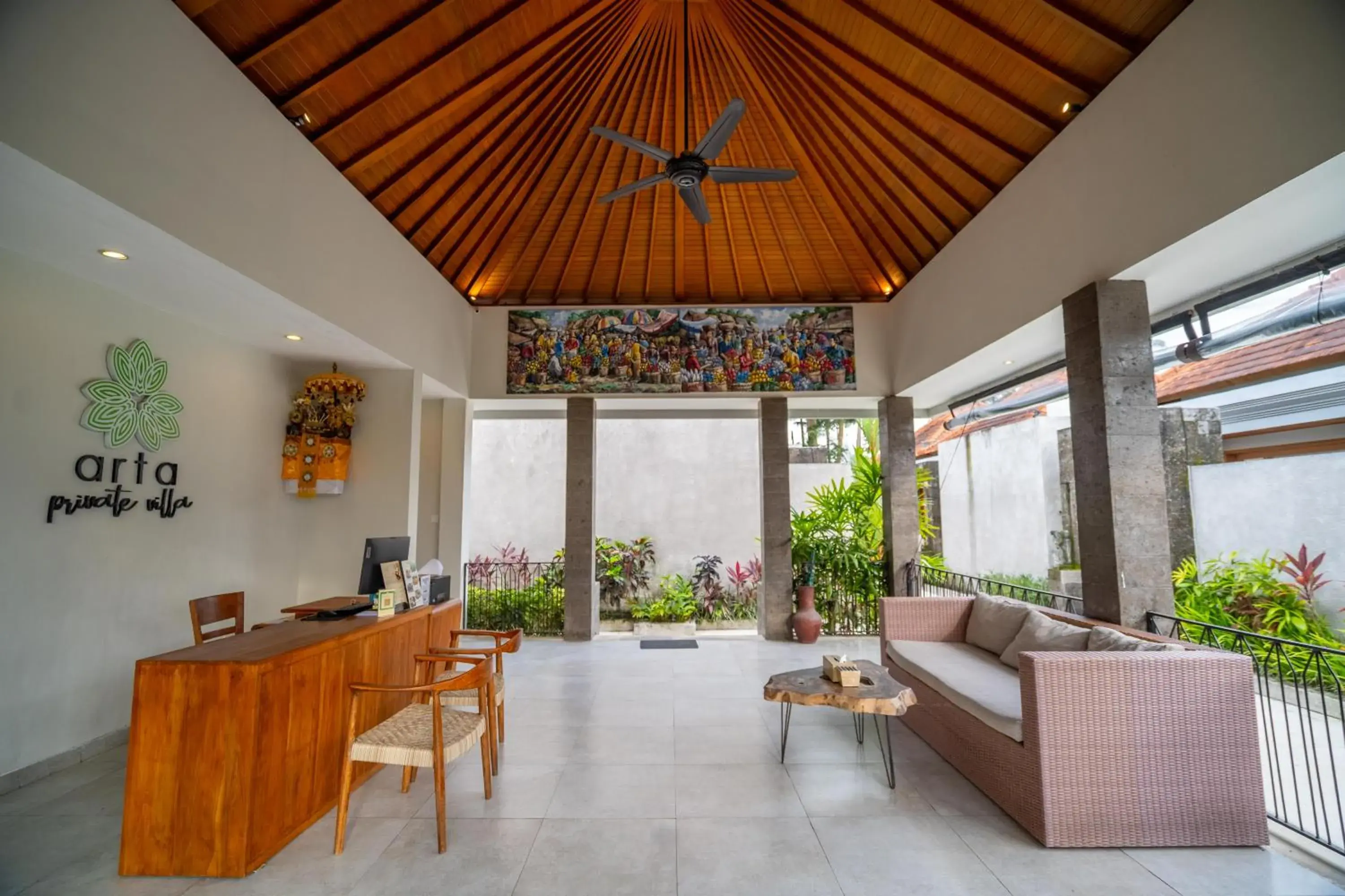 Lobby or reception in Arta Private Villa Lobby or reception in Arta Private Villa