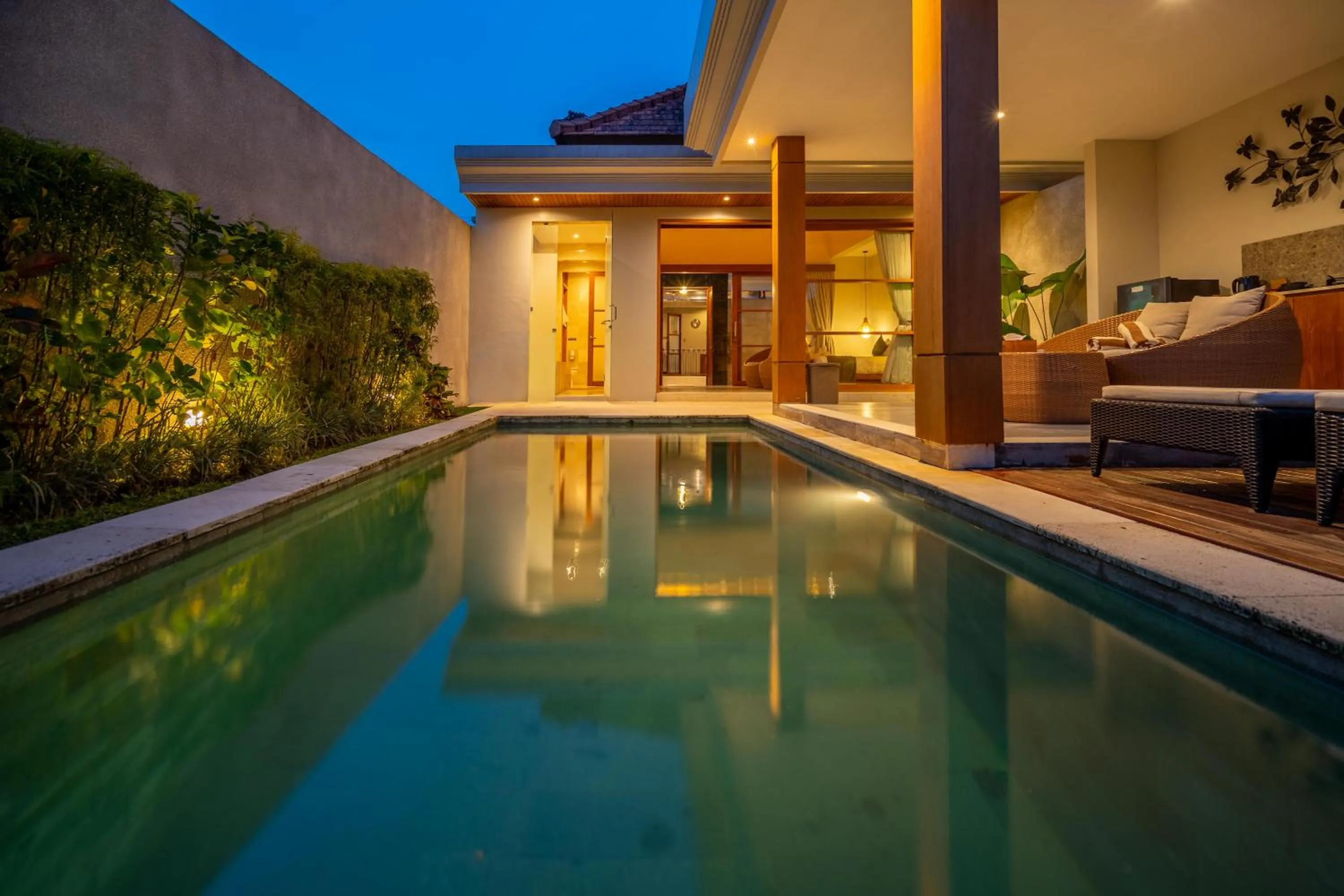 Night in Arta Private Villa