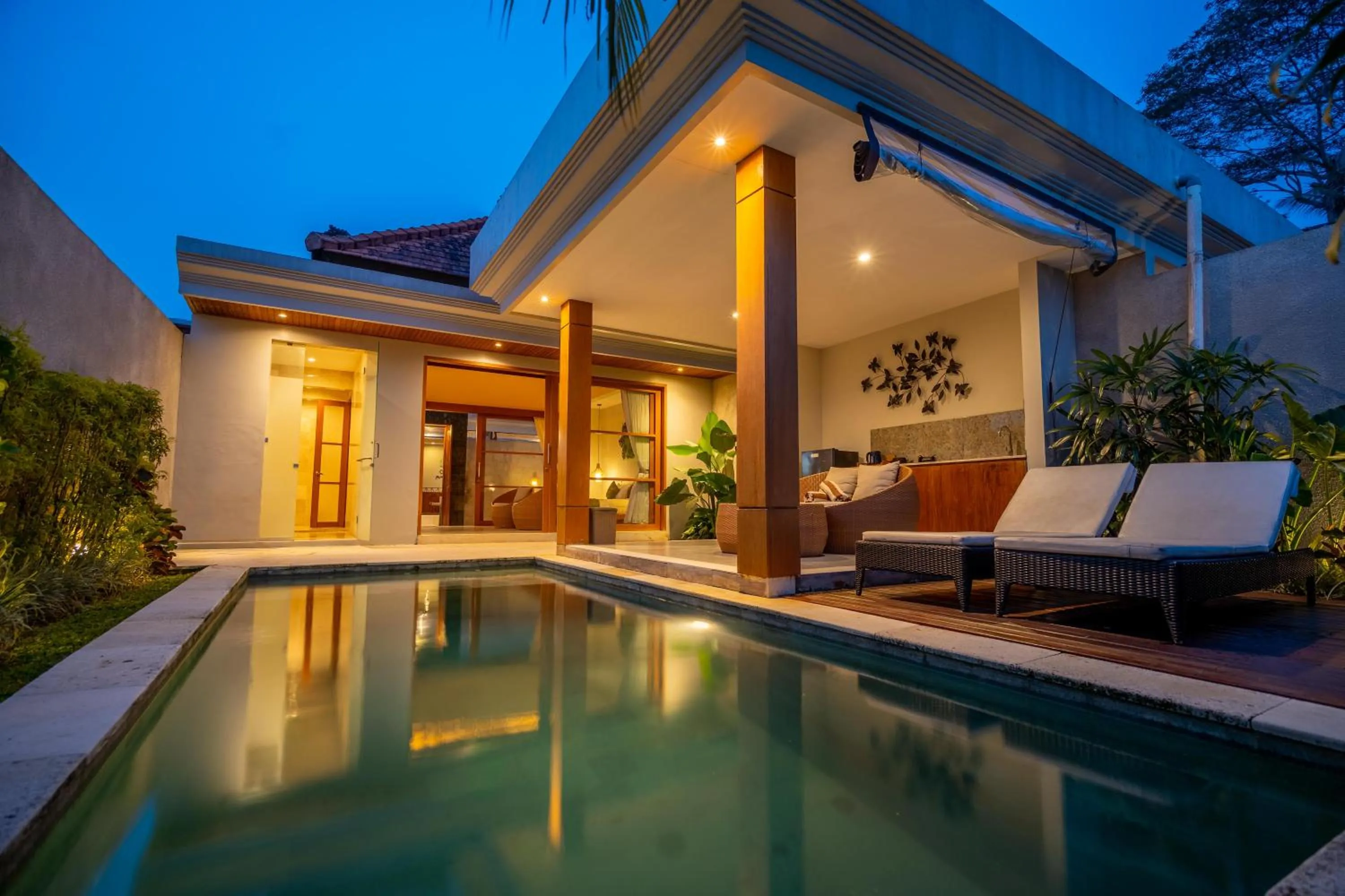 Night in Arta Private Villa