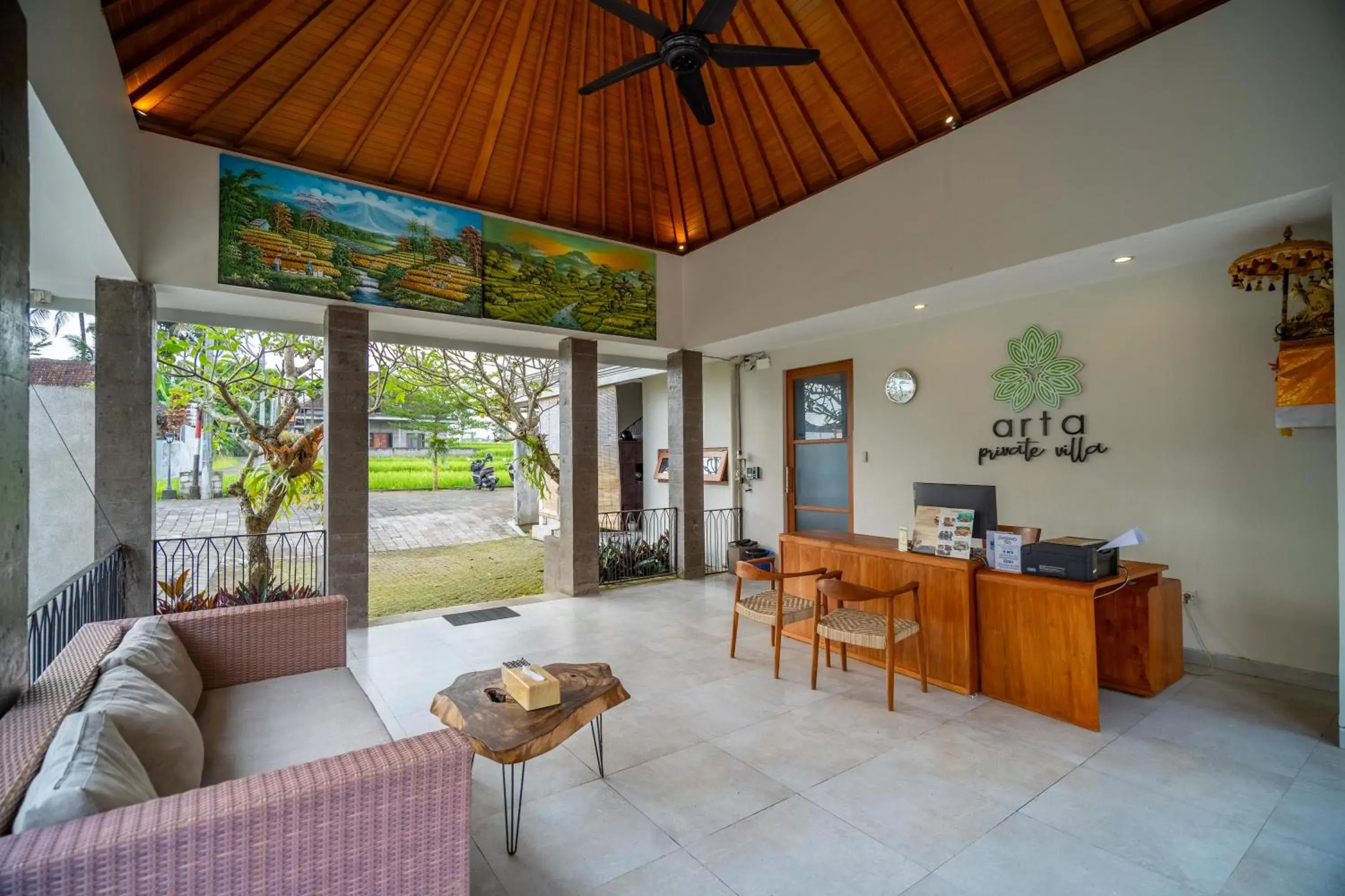 Lobby or reception in Arta Private Villa Lobby or reception in Arta Private Villa