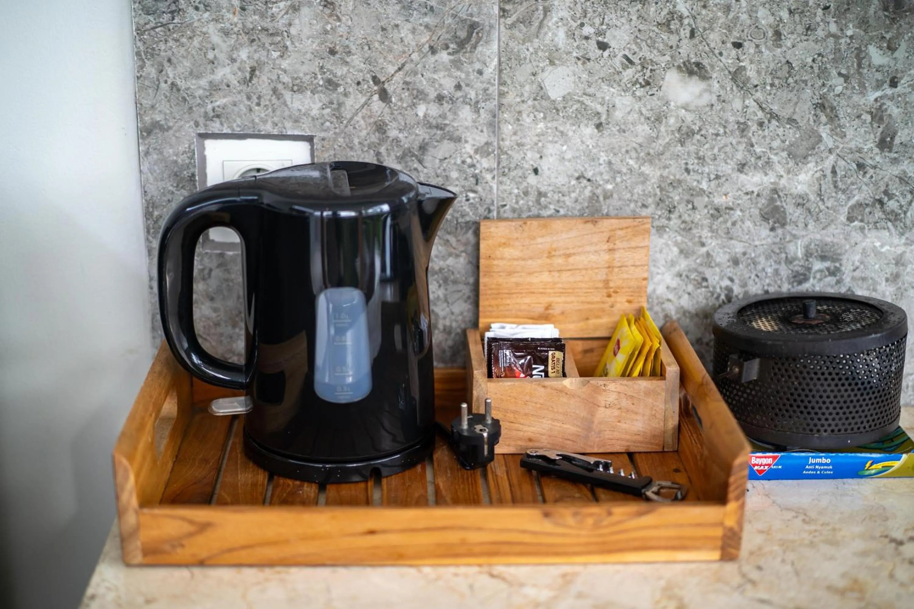 Coffee/tea facilities in Arta Private Villa