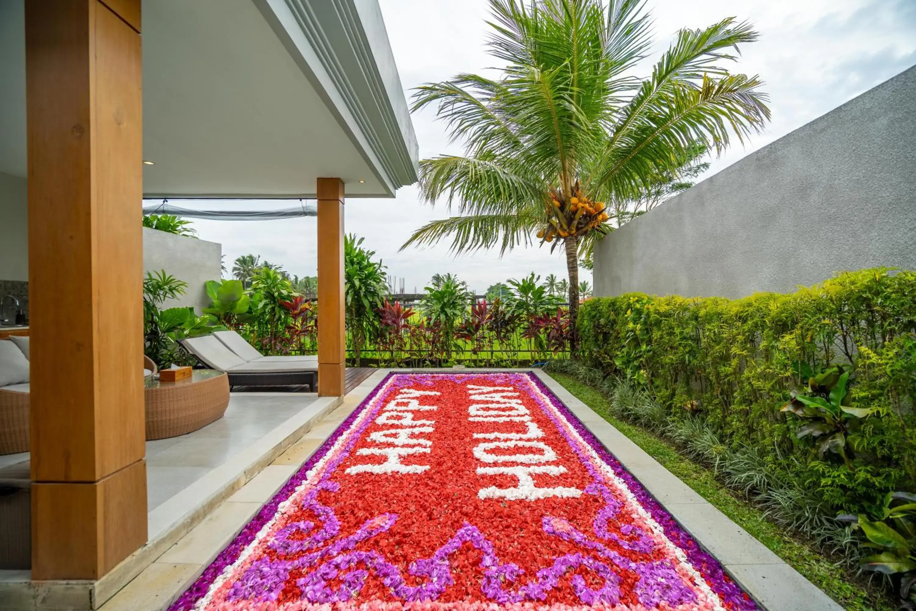 Pool view in Arta Private Villa Pool view in Arta Private Villa
