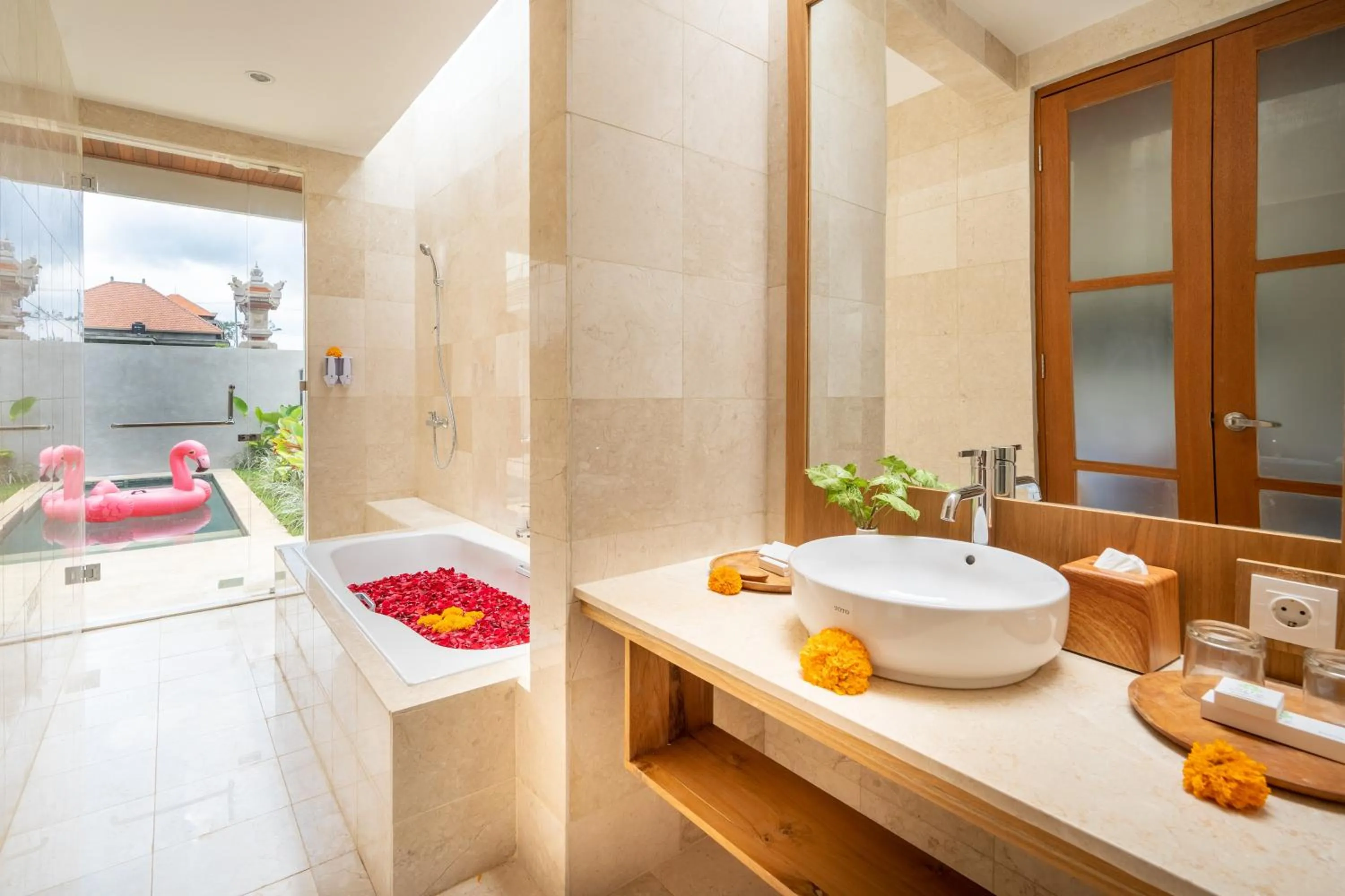 Bathroom in Arta Private Villa