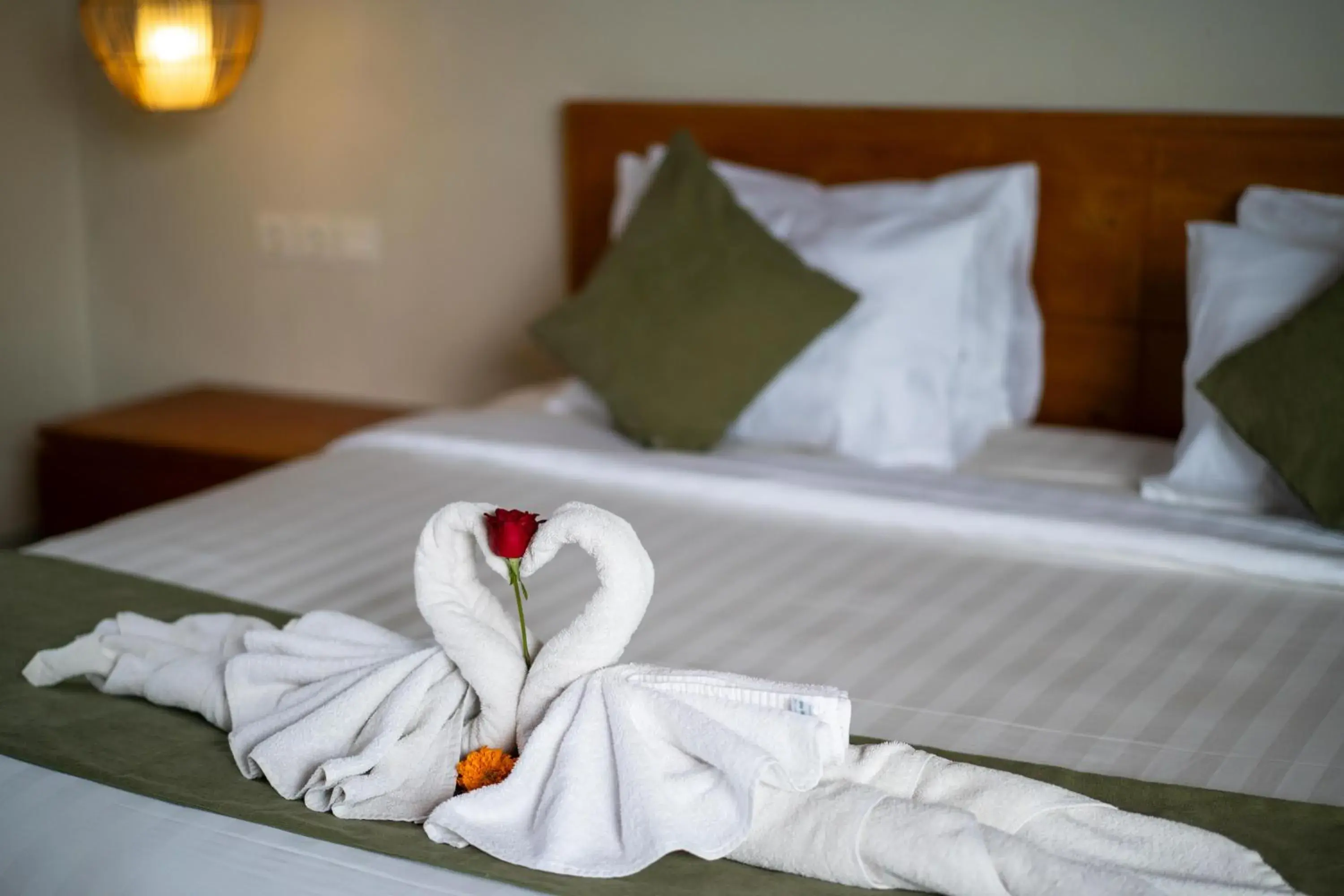 Bed in Arta Private Villa Bed in Arta Private Villa