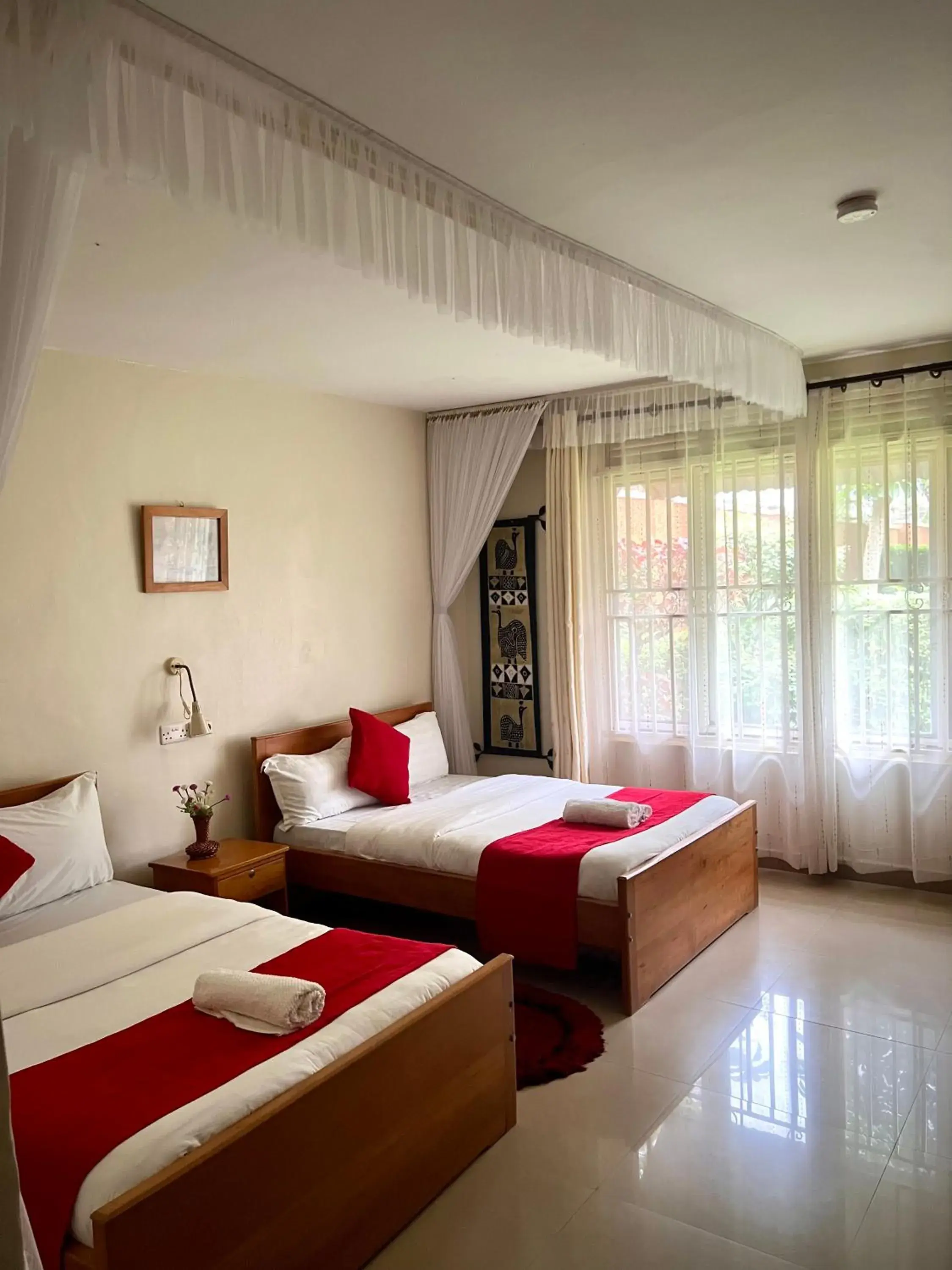 Bedroom, Bed in Sunset Hotel Entebbe Bedroom, Bed in Sunset Hotel Entebbe