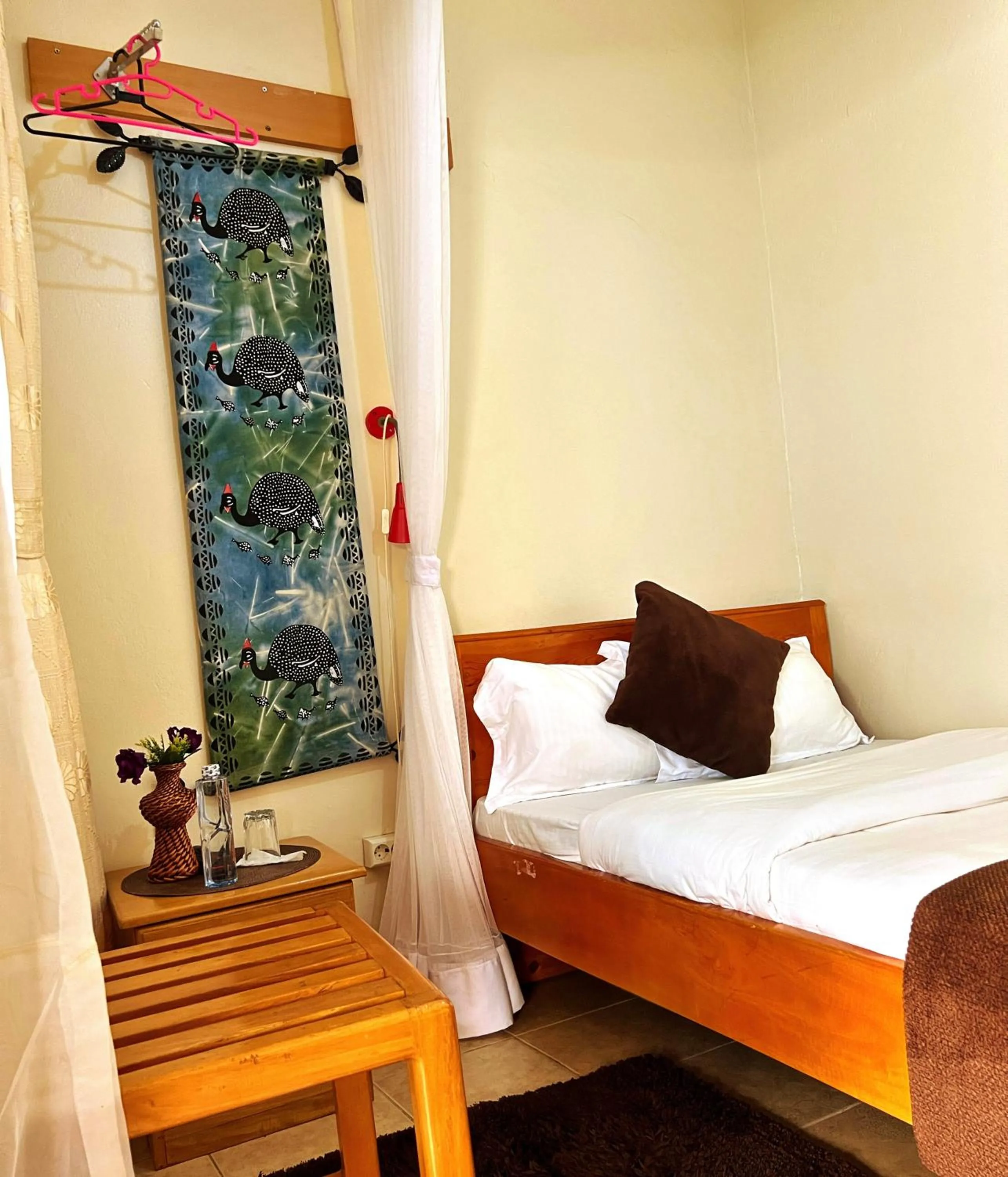 Bed in Sunset Hotel Entebbe