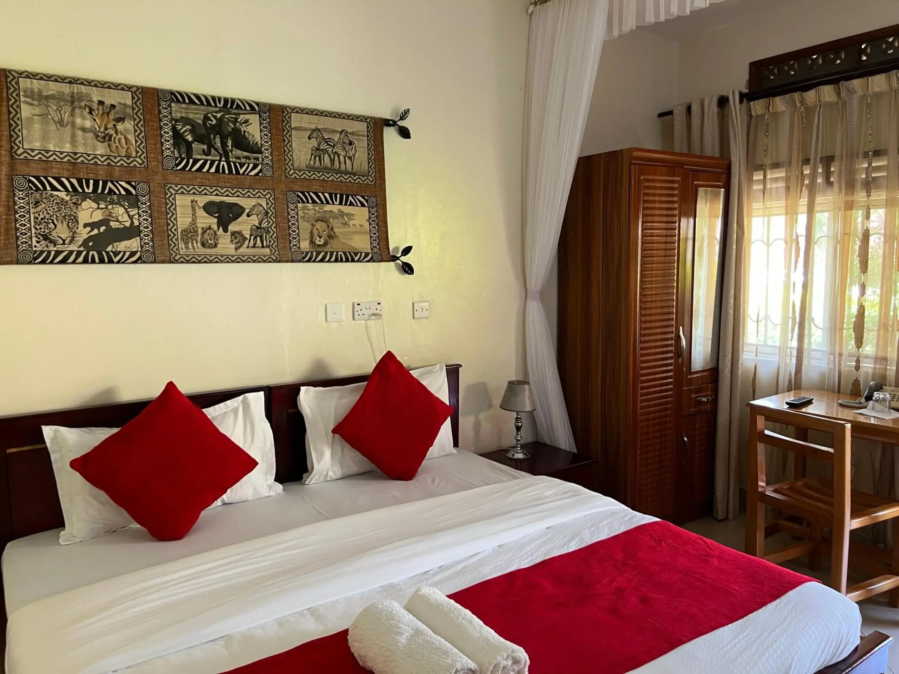 Bed in Sunset Hotel Entebbe Bed in Sunset Hotel Entebbe