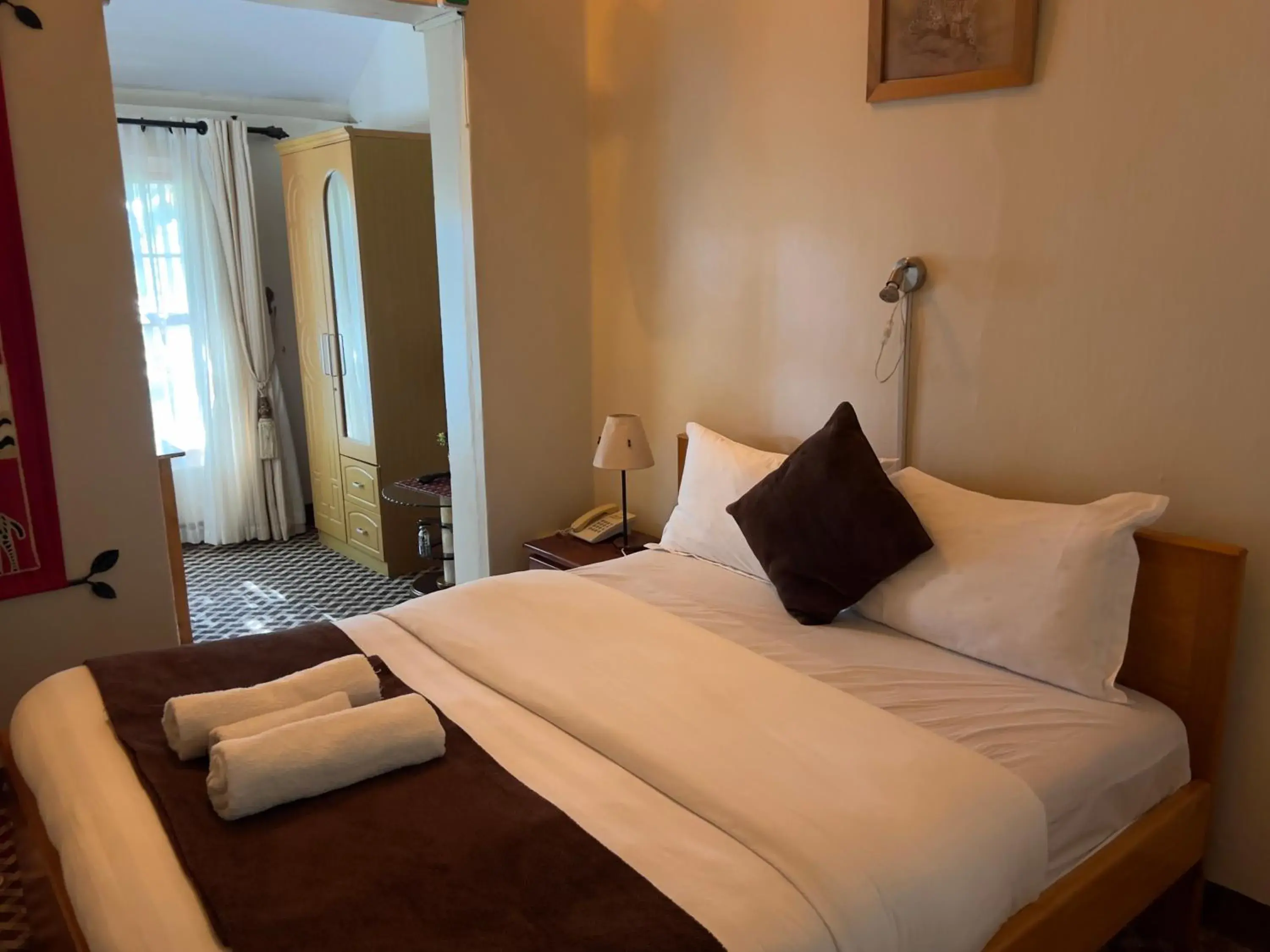 Bed in Sunset Hotel Entebbe Bed in Sunset Hotel Entebbe