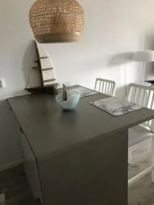 Dining area in Lägenhetshotell Varvet