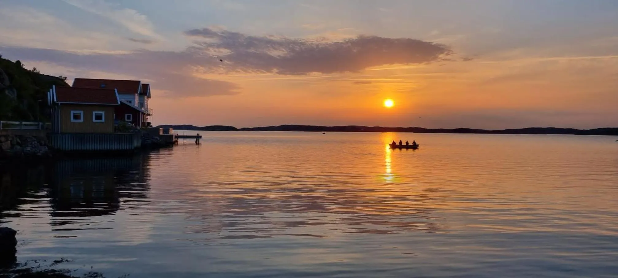 Fishing in Lägenhetshotell Varvet