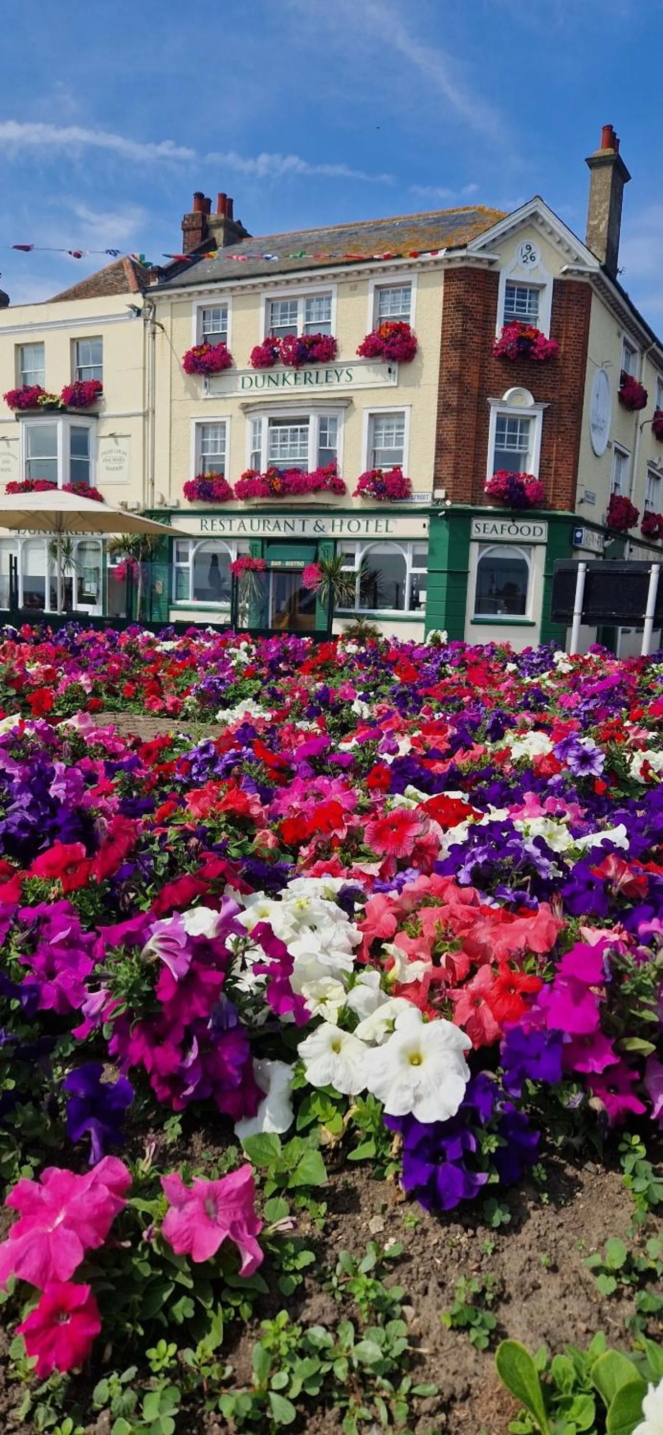 Property building in Dunkerley's Hotel and Restaurant