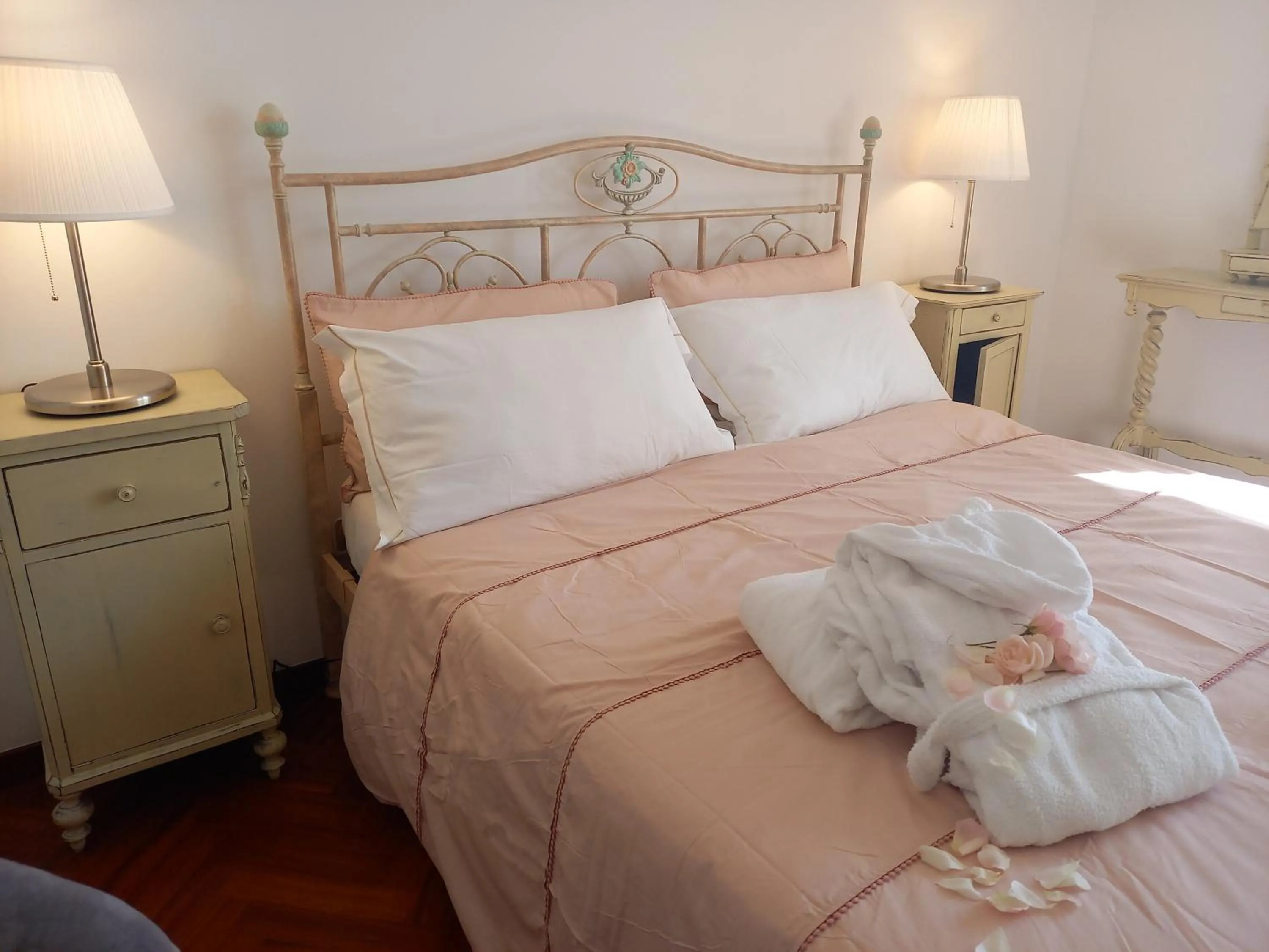 Bed in La Principessa Nera B&B