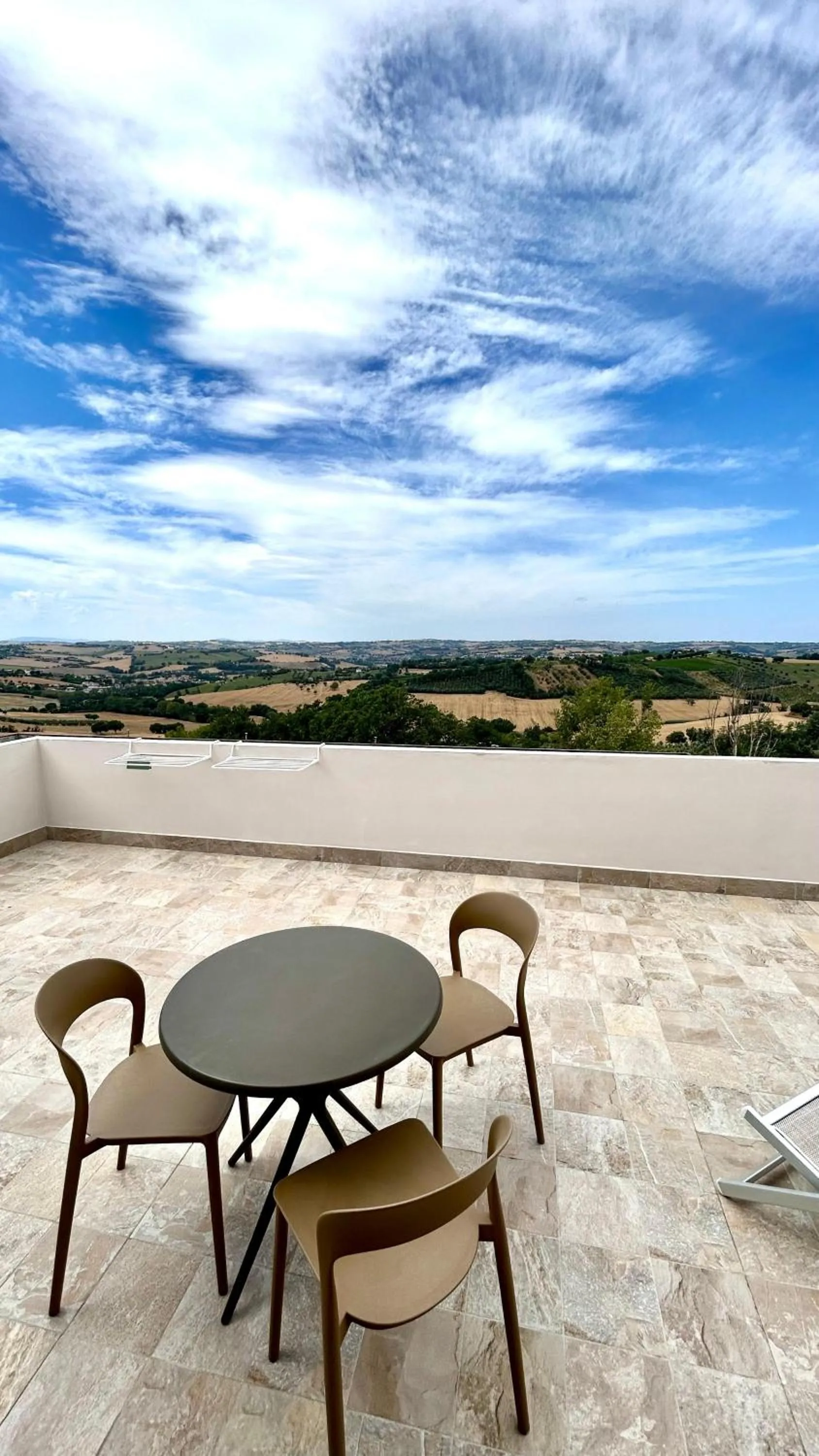 Balcony/Terrace in La Principessa Nera B&B