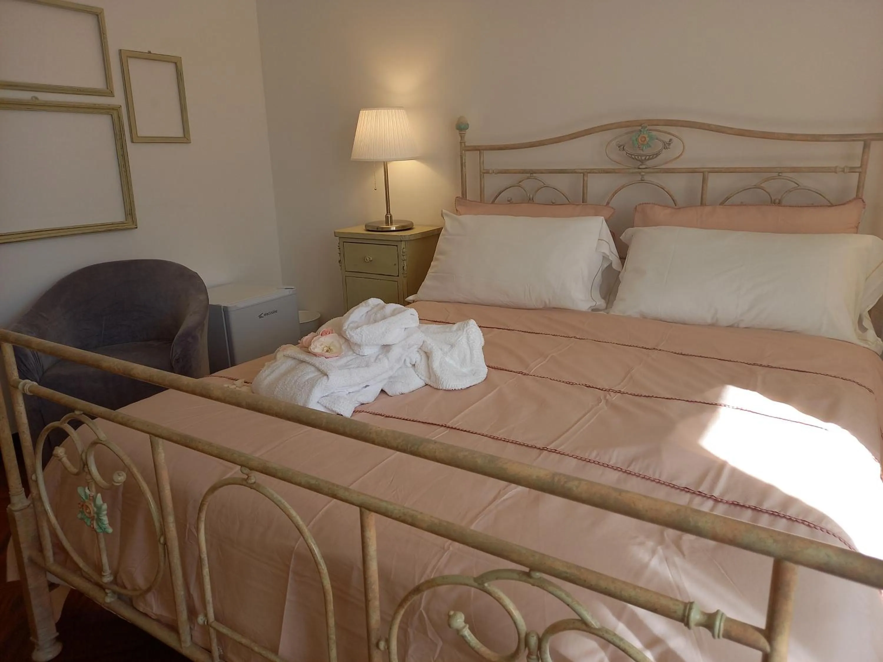 Bed in La Principessa Nera B&B