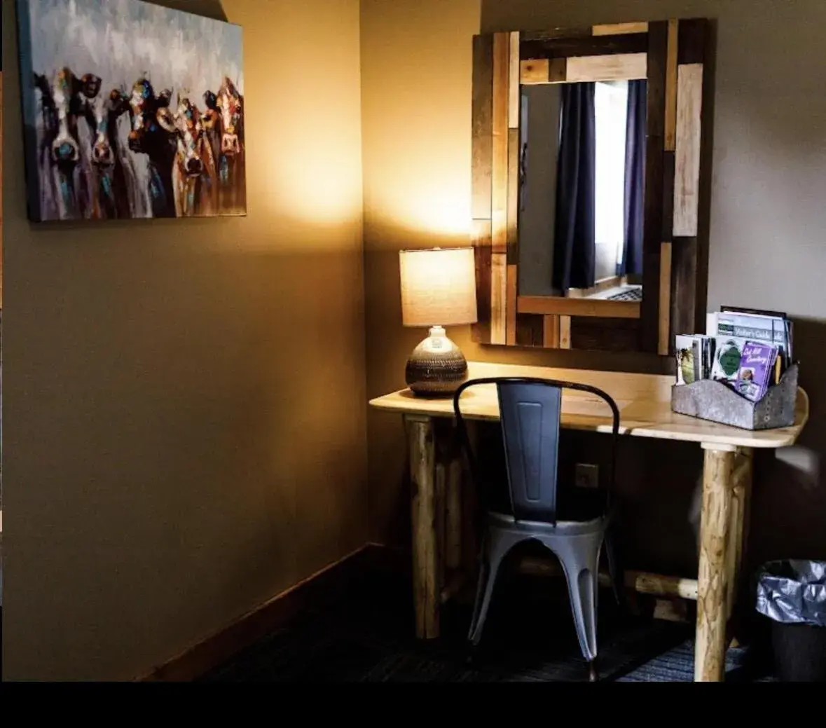 Bedroom in Big Horse Inn and Suites Bedroom in Big Horse Inn and Suites