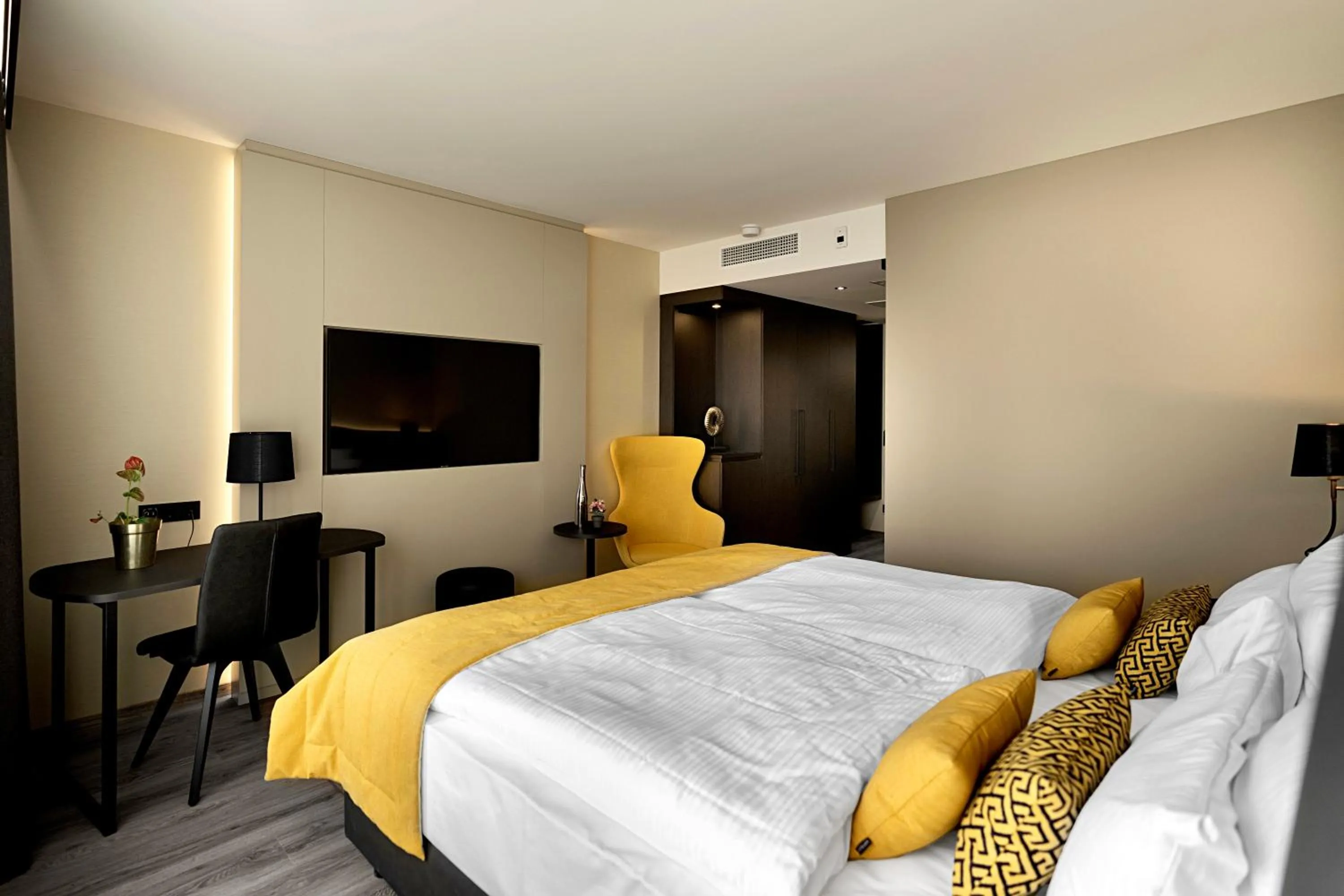 Photo of the whole room, Bed in COURT HOTEL