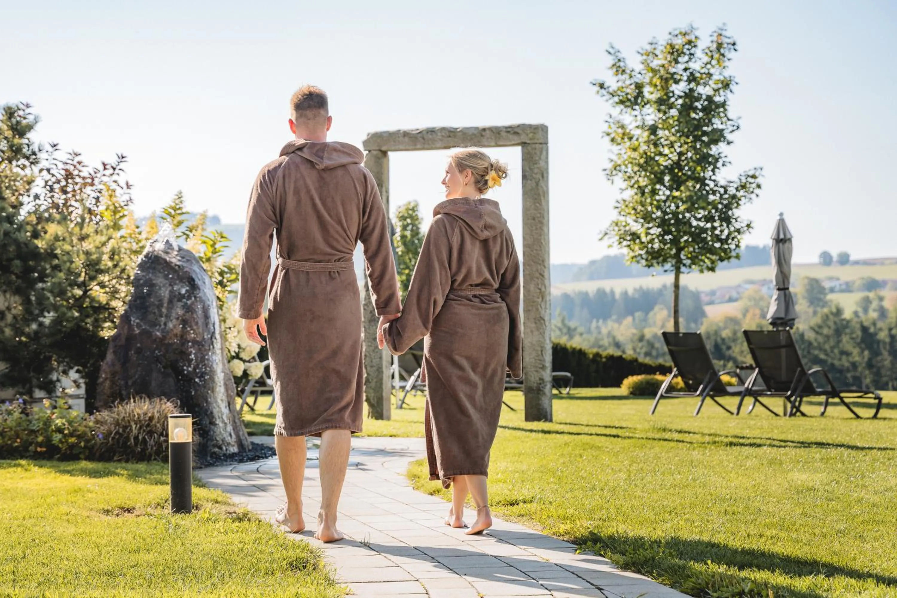 Garden in Landrefugium Obermüller 4,5 Sterne